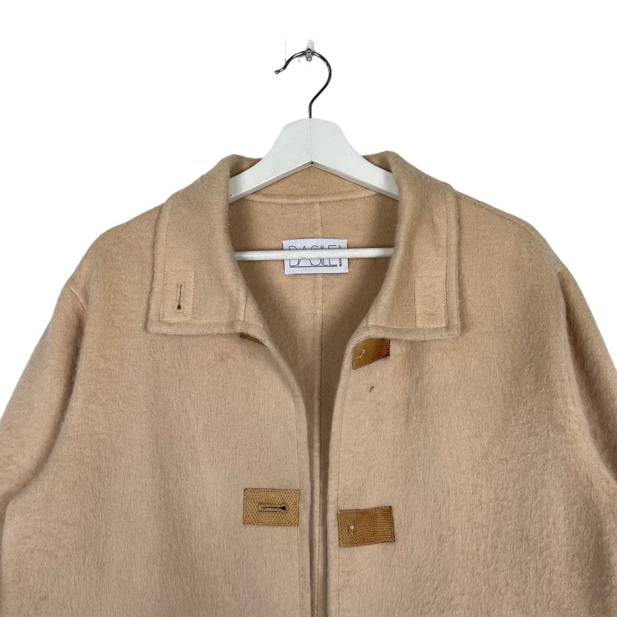 Other 🔥 BASILE MOHAIR WOOL COAT MASE IN ITALY Size US M / EU 48-50 / 2 - 3 Thumbnail
