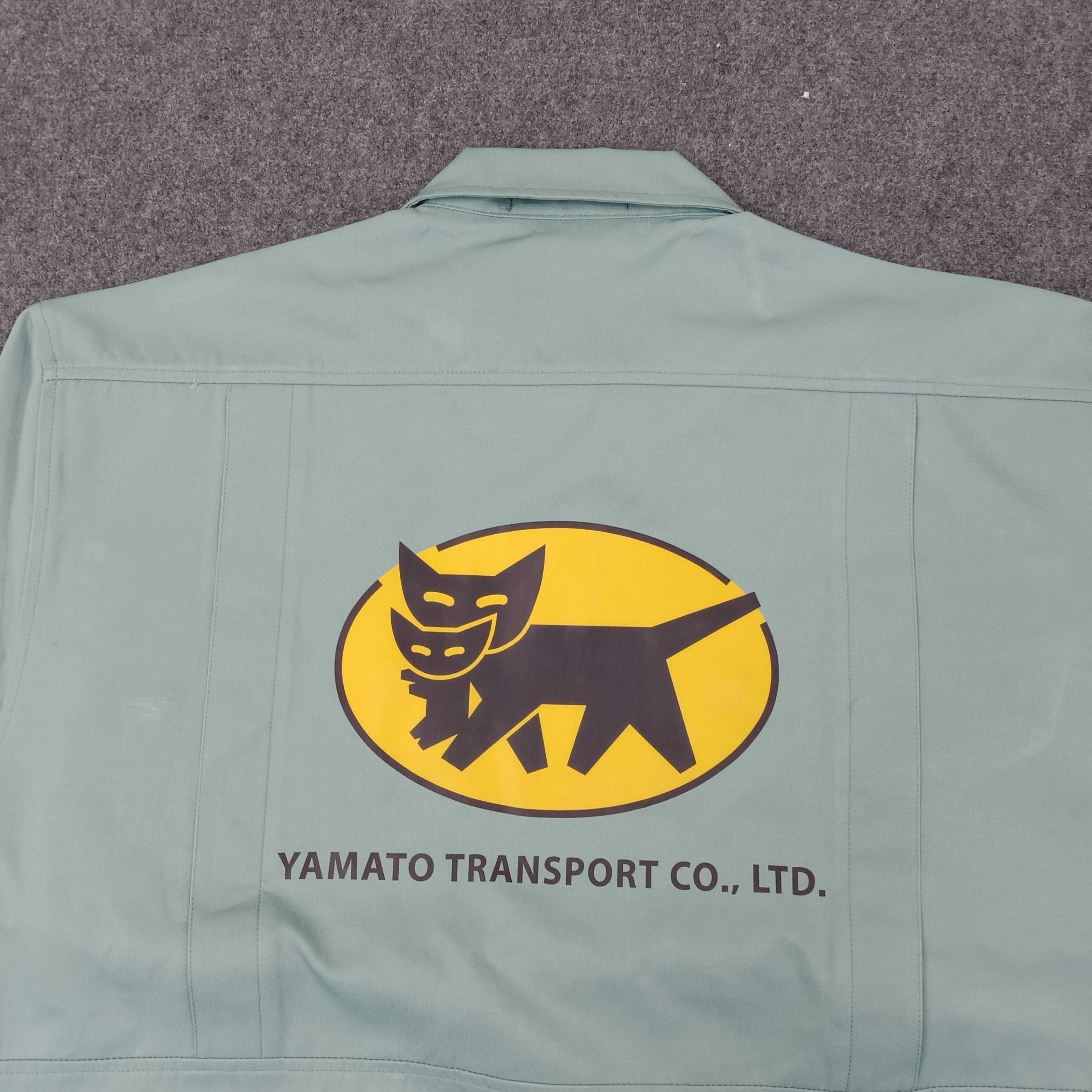 Japanese Brand Yamato Transport Japanese Btrand Uniform Jacket C243N6 Size US L / EU 52-54 / 3 - 2 Thumbnail
