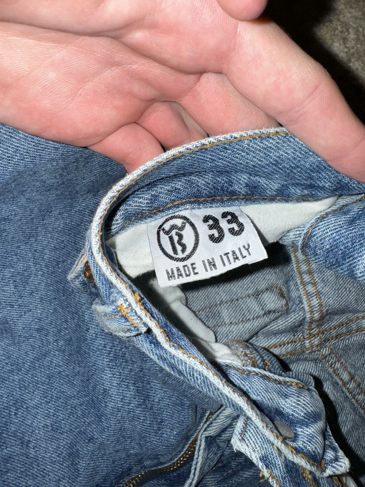 Vintage Vintage Witboy jeans made in Italy 90s Size US 33 - 6 Thumbnail