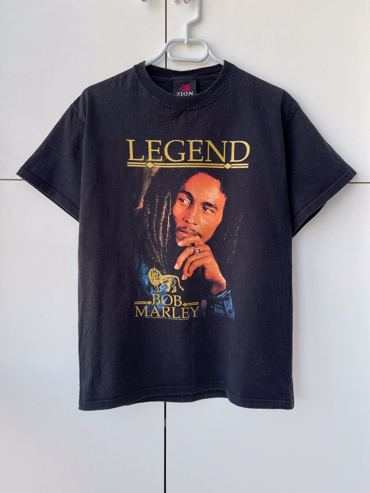 Band Tees × Bob Marley × Vintage Vintage 2007’s Bob Marley Zion Tee Size US M / EU 48-50 / 2 - 1 Thumbnail