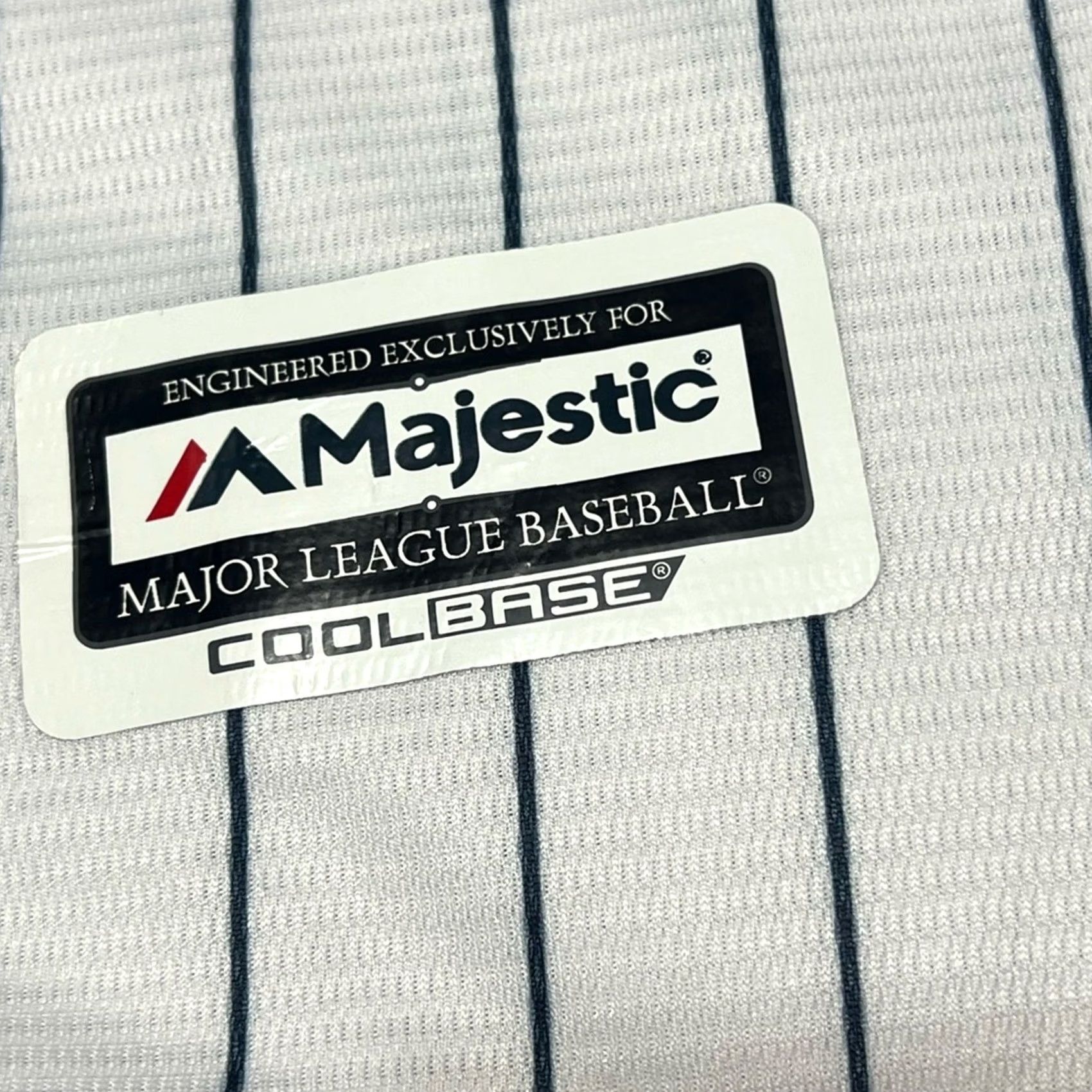 Vintage New York Yankees Jersey Majestic CUSTOM “HIS QUEEN” Pinstripe Women Medium #92 Size M / US 6-8 / IT 42-44 - 5 Thumbnail