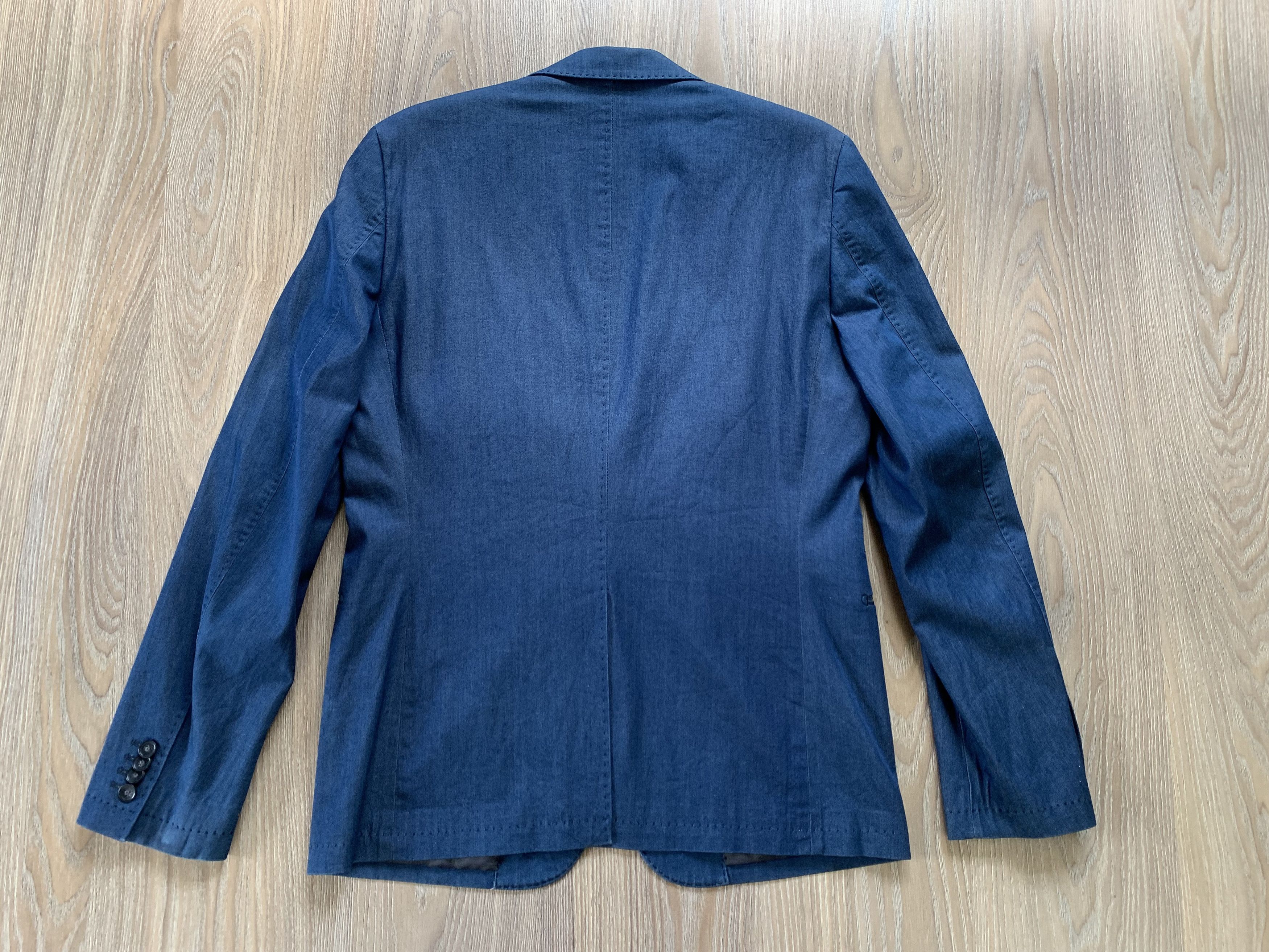 G-Star Mens G-Star Raw Correct Line Tailored Blazer Denim Jacket Size 52S - 3 Thumbnail