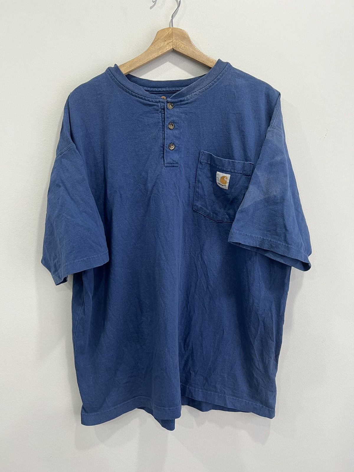Carhartt Vintage Y2K Carhartt Pocket Tee Shirt XL Size US XL / EU 56 / 4 - 1 Thumbnail