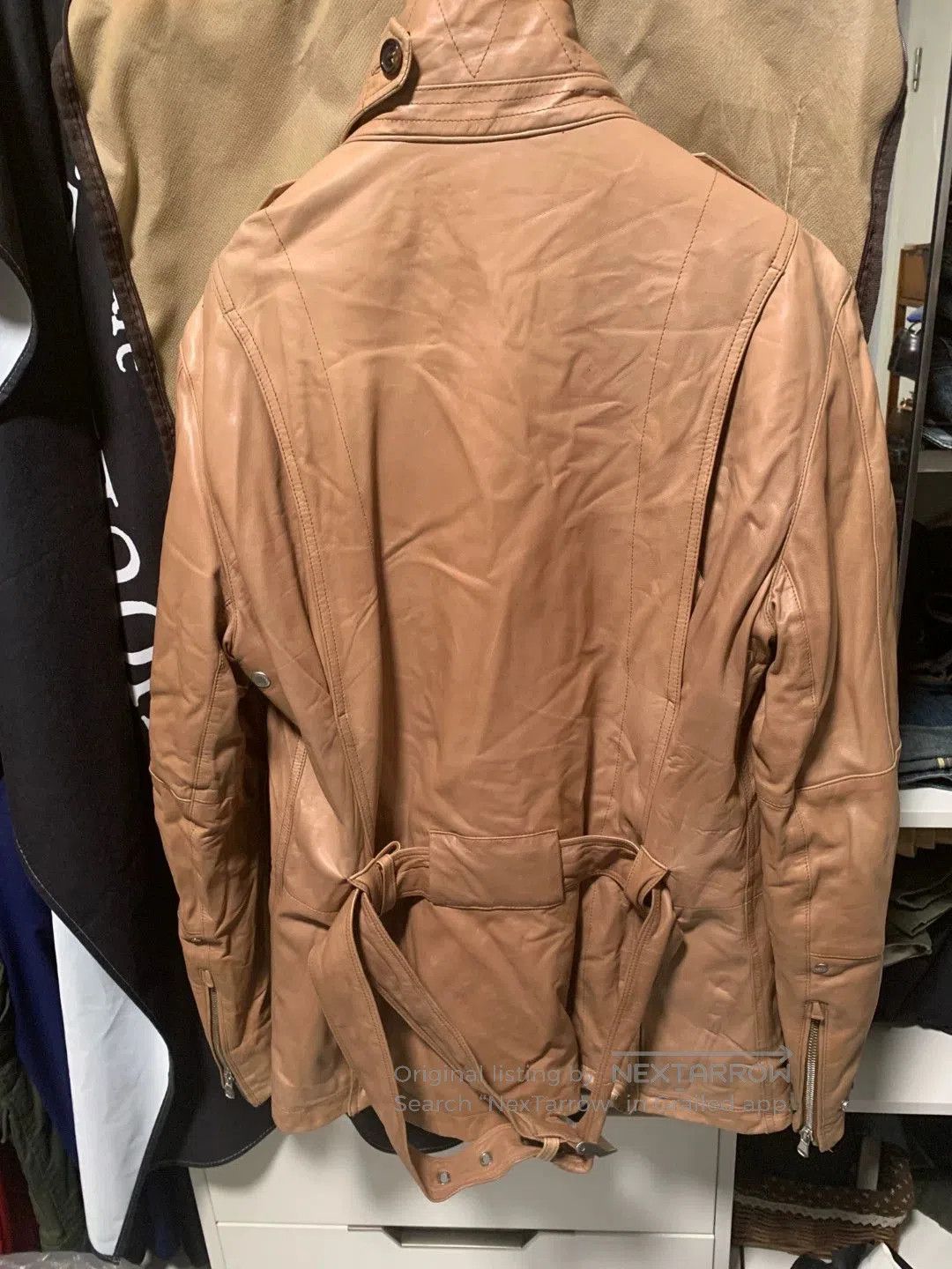 Ralph Lauren Black Label ralph lauren leather jacket in classic style. Size US S / EU 44-46 / 1 - 4 Thumbnail