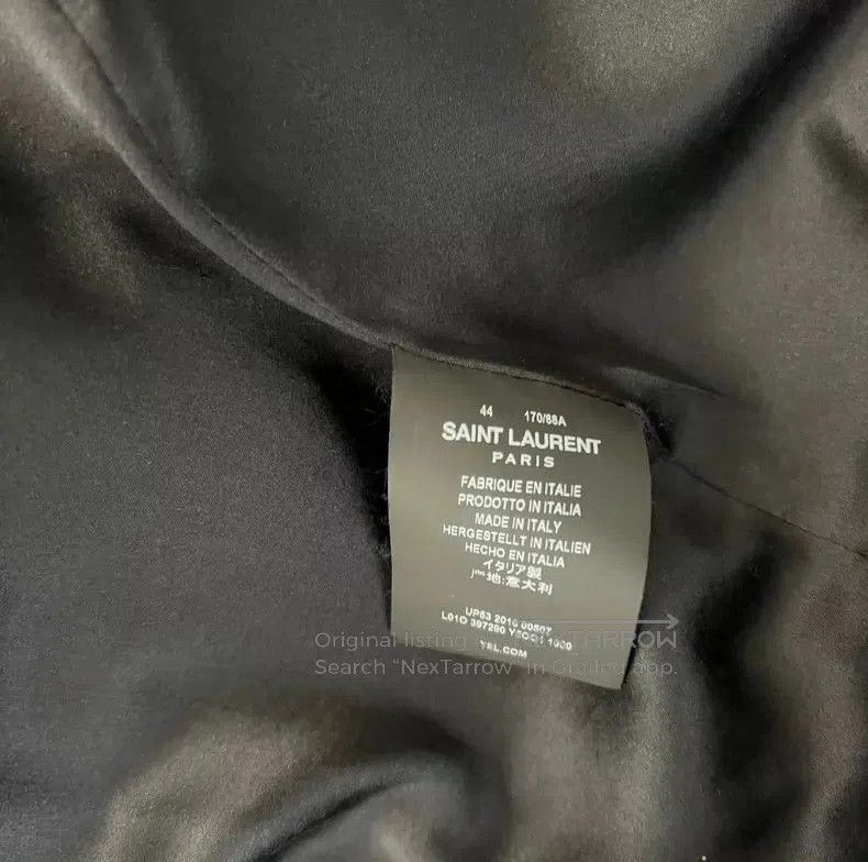 Saint Laurent Paris Saint Laurent Limited Edition Crocodile Leather Jacket. Size US L / EU 52-54 / 3 - 5 Thumbnail