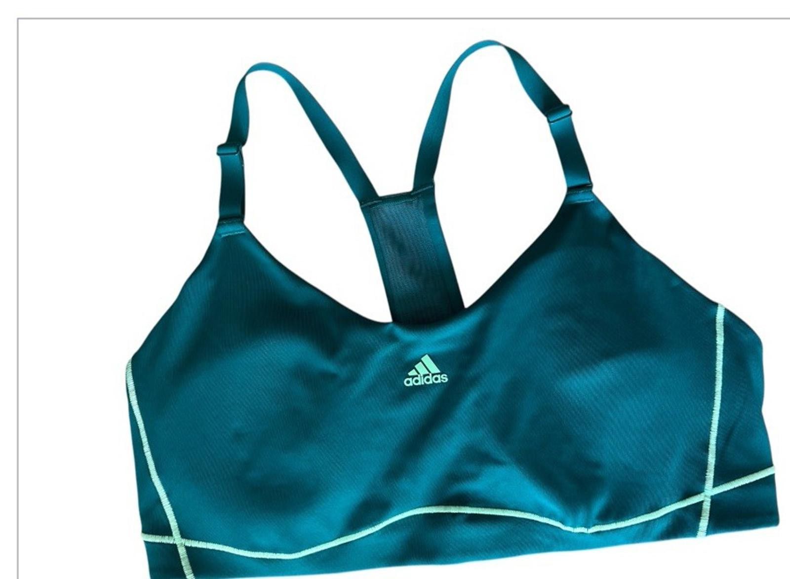 Adidas adidas Women's Pop Stitch Medium-Support Bra Sz XL Size ONE SIZE - 2 Thumbnail