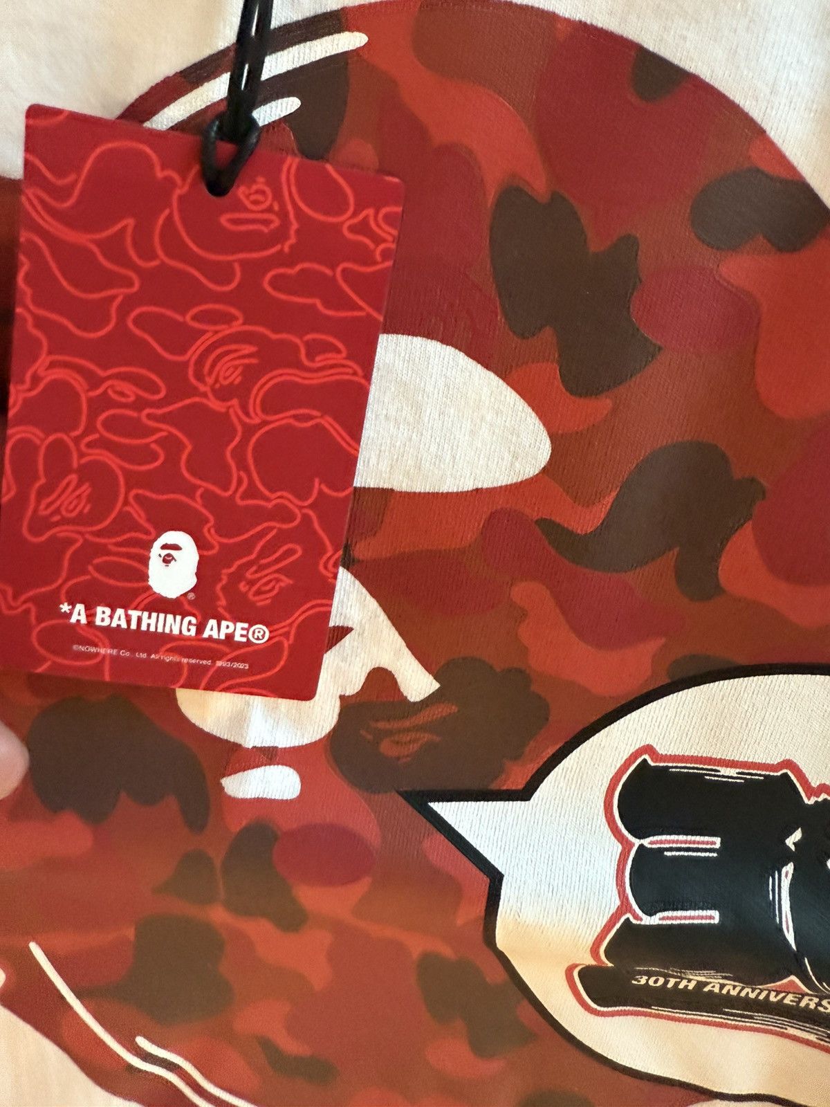Bape Bape ape head tee Size US XL / EU 56 / 4 - 7 Thumbnail