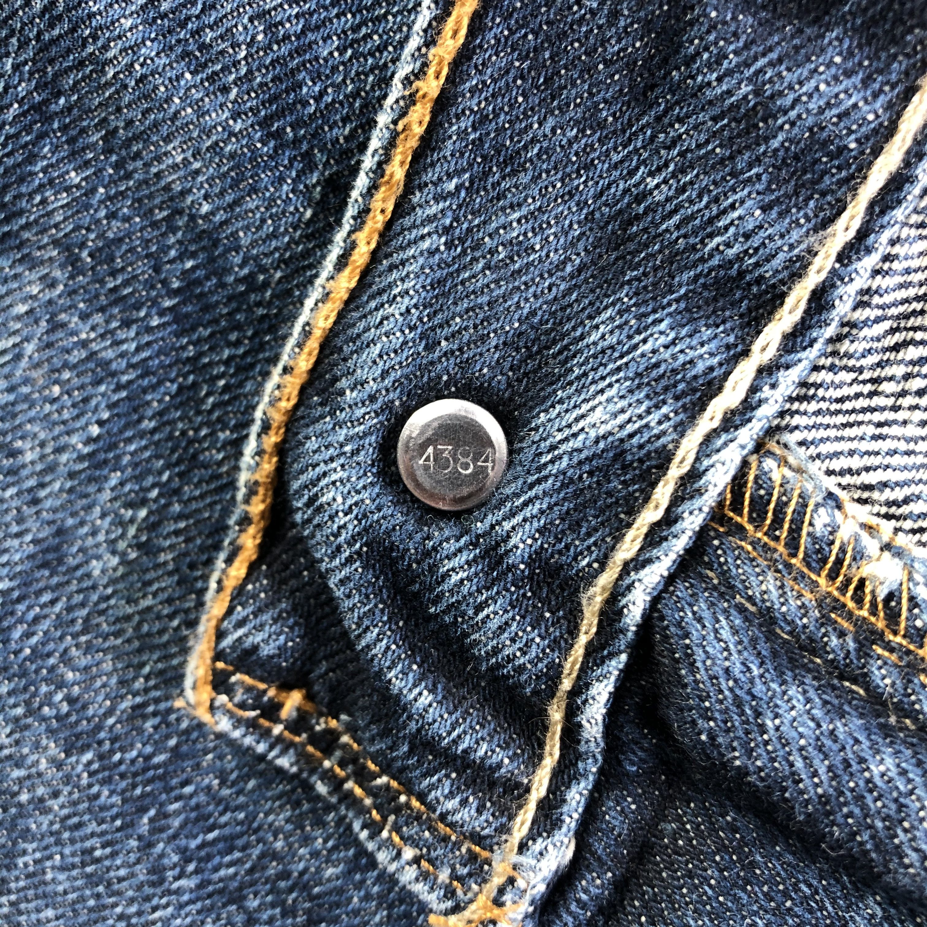 Levi's × Vintage Vintage Blue Wash Levis 527 Flare Jeans-JM3485 Size 39" - 10 Thumbnail