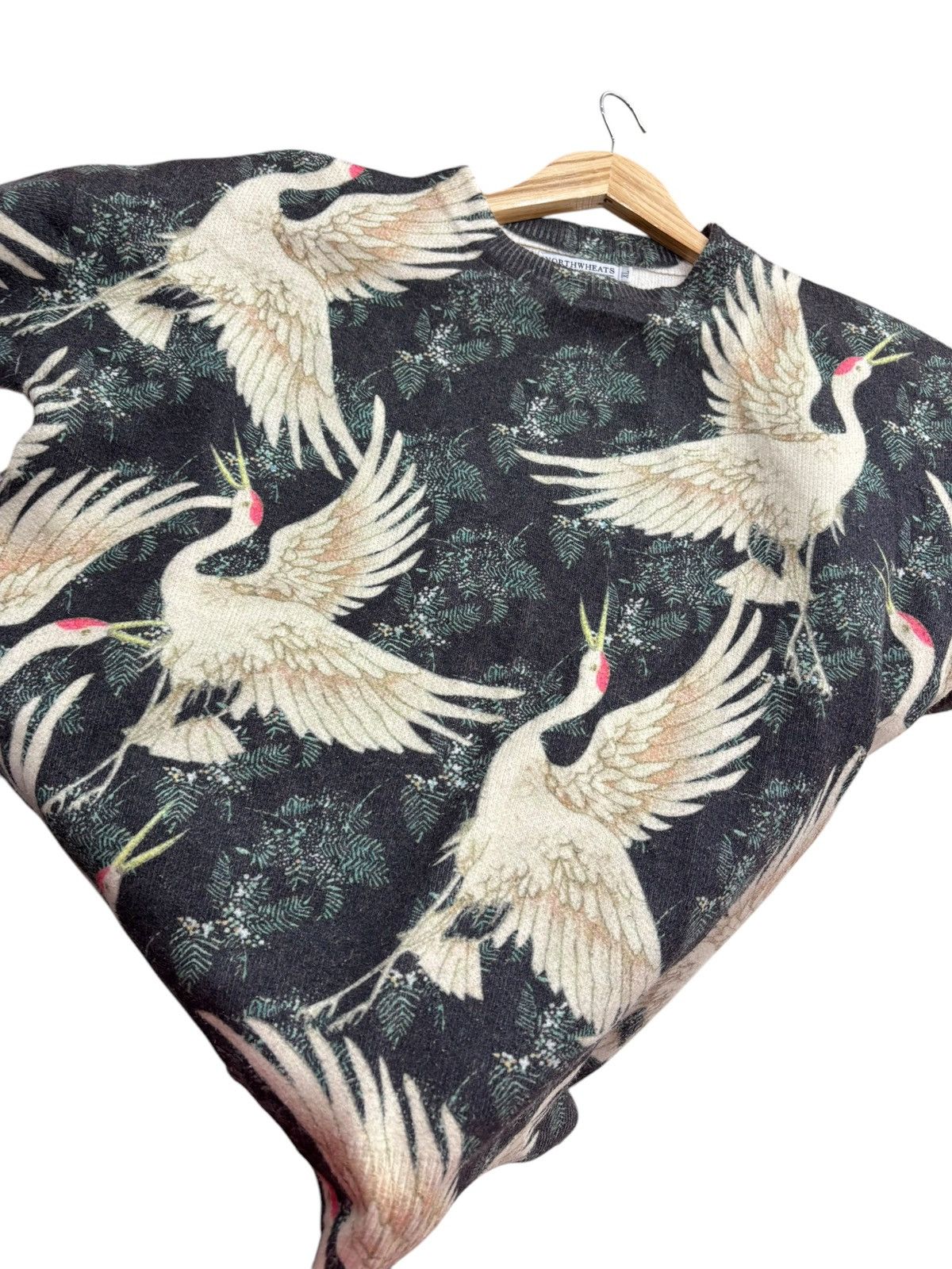 Vintage Vintage bird sweater Size US M / EU 48-50 / 2 - 11 Thumbnail