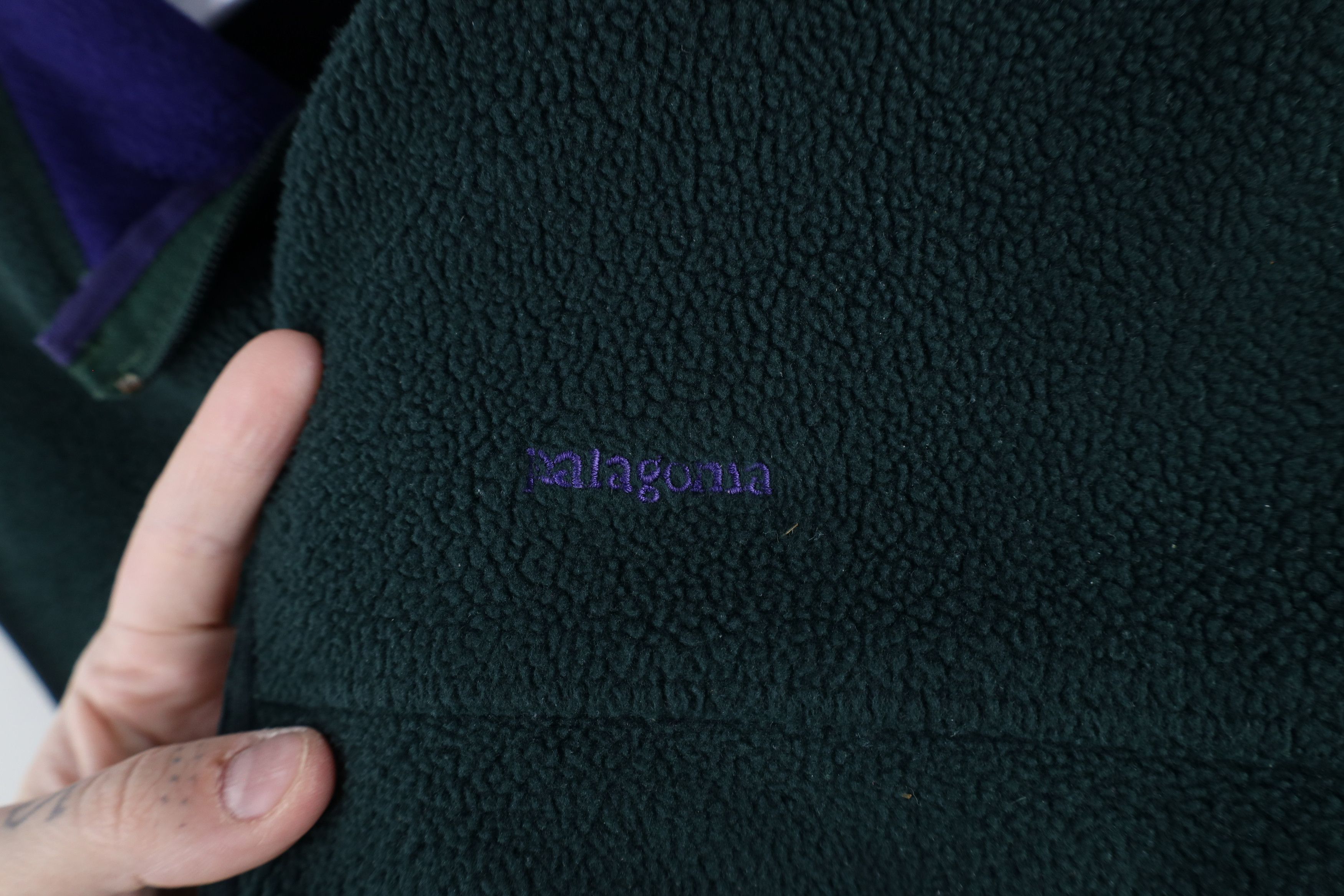 Patagonia × Vintage Vintage 90s Patagonia Synchilla Full Zip Fleece Vest Jacket Size US L / EU 52-54 / 3 - 4 Thumbnail