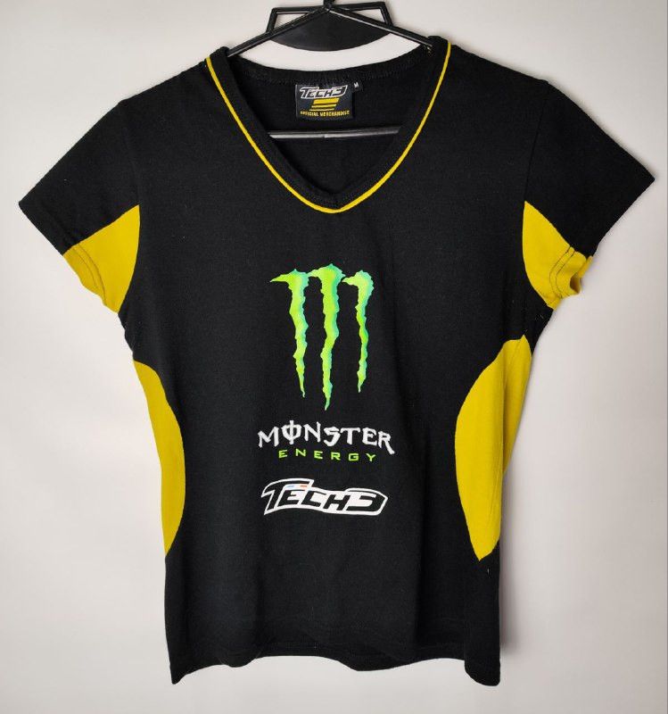 Vintage Vintage streetwear sk8 rarcing y2k Monster Suzuki T-shirt Size M / US 6-8 / IT 42-44 - 1 Thumbnail