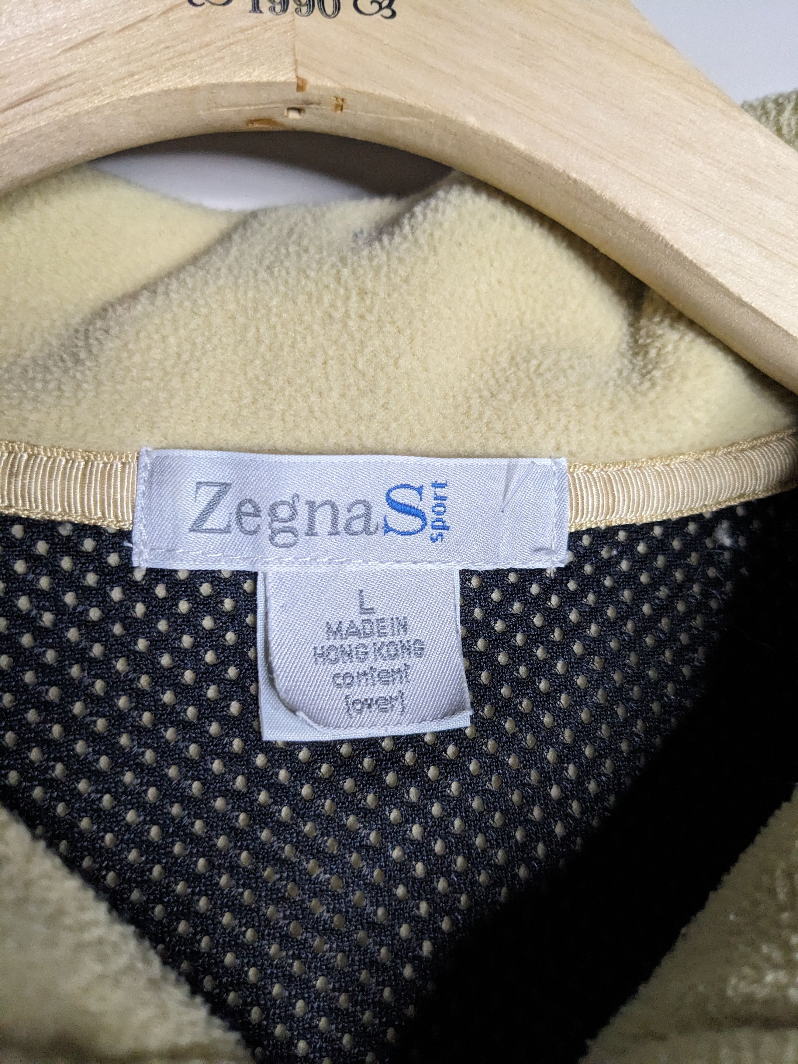 Ermenegildo Zegna VTG Ermenegildo Zegna Sport Fleece Quarter Zip Mens Large Size US L / EU 52-54 / 3 - 10 Thumbnail