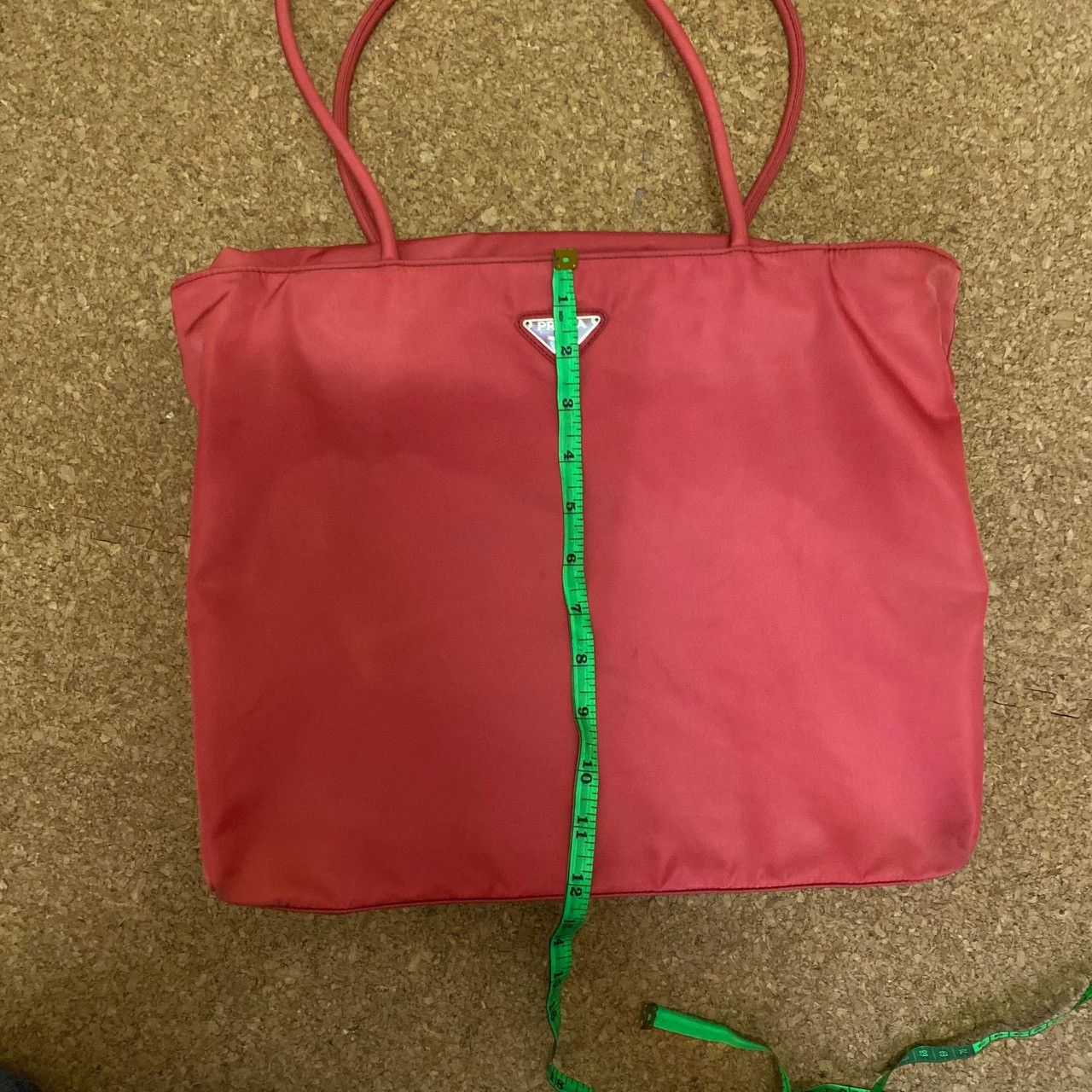 Prada Prada Vintage Tote – Iconic Red Nylon – Everyday Luxury Size ONE SIZE - 16 Thumbnail