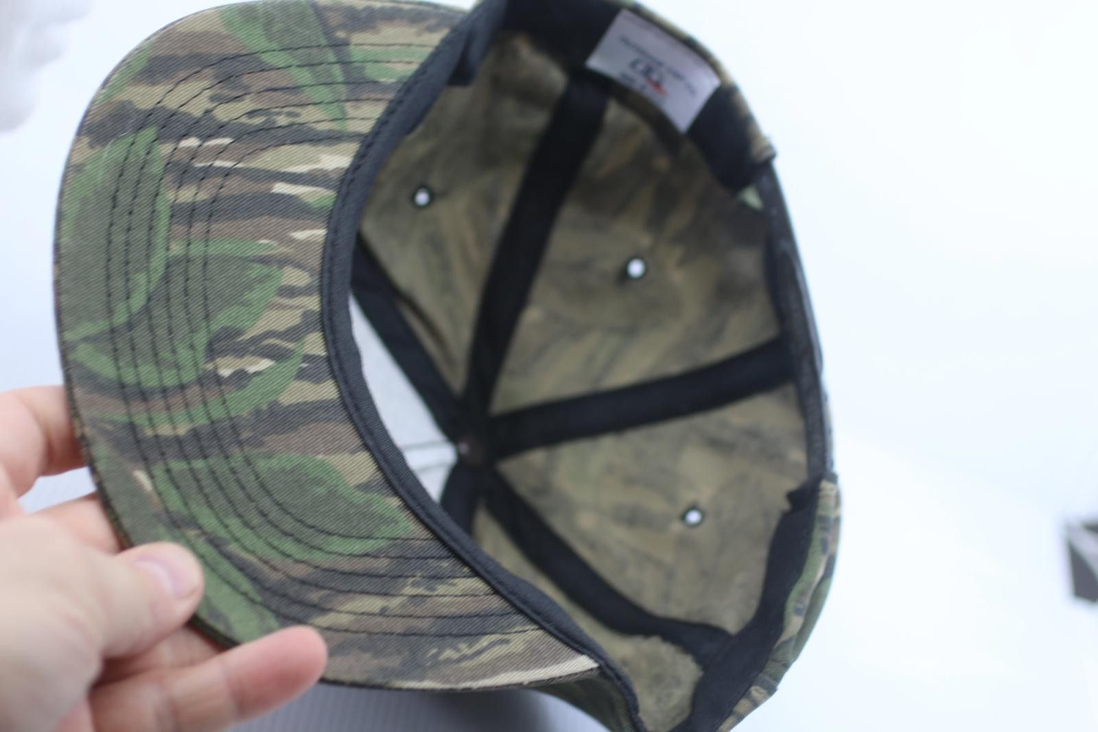 The Hundreds Vintage Yates Construction Camo Snapback Hat Made USA Cap Size ONE SIZE - 7 Thumbnail