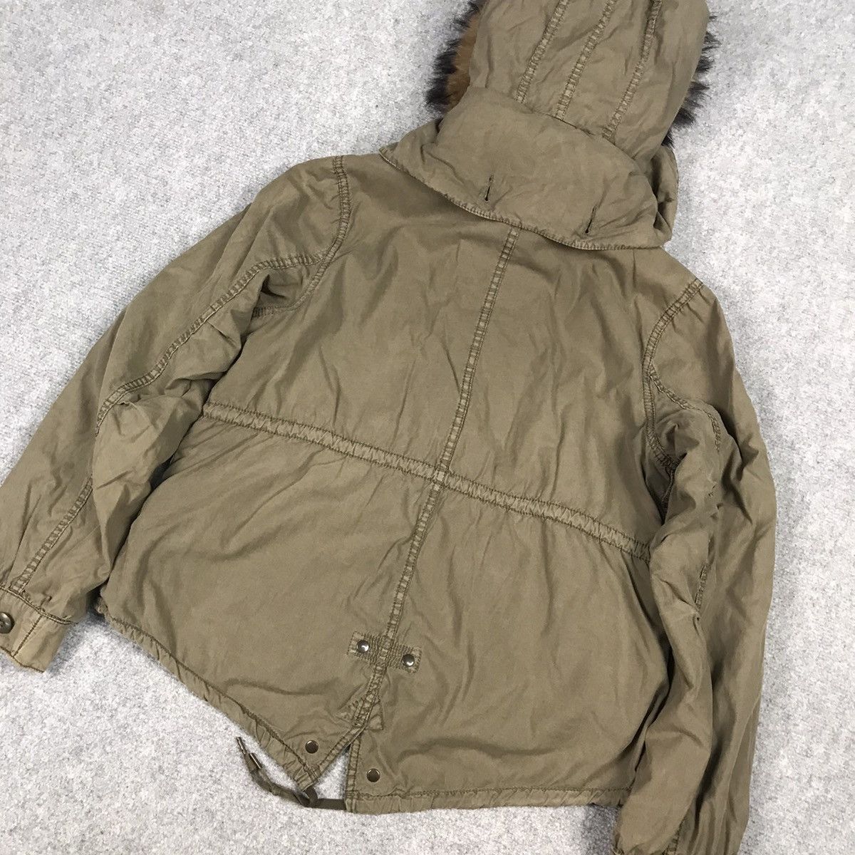 If Six Was Nine × Le Grande Bleu (L.G.B.) × Tornado Mart GOA COMPANY FUR HOODIES CROPPED JACKET Size US S / EU 44-46 / 1 - 12 Thumbnail