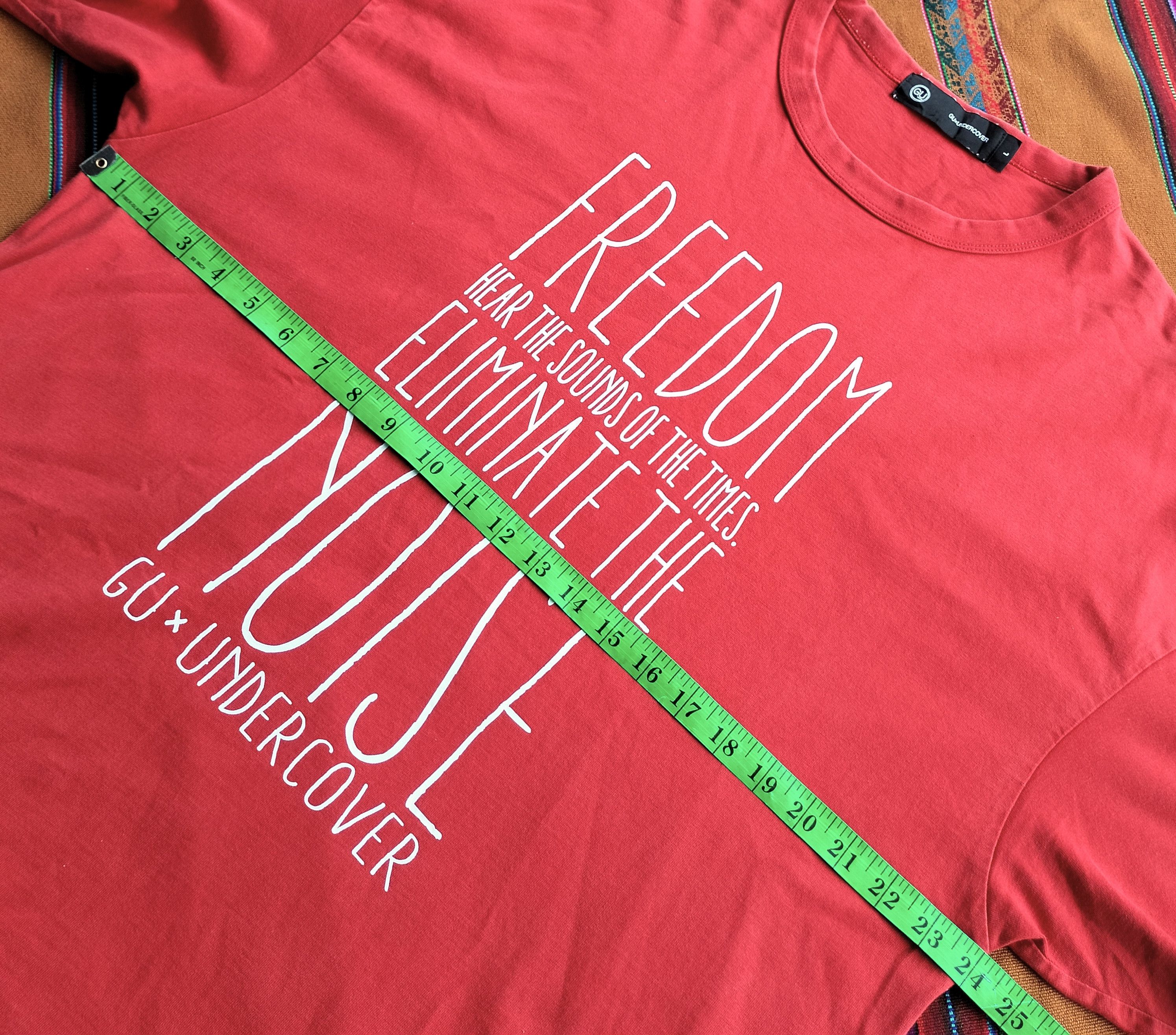 Undercover Undercover for GU uniqlo Freedom noise SS shirt Size US L / EU 52-54 / 3 - 14 Thumbnail