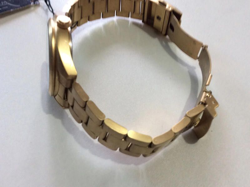 Designer Ltd men's gold dial gold stainless steel watch Size ONE SIZE - 7 Thumbnail