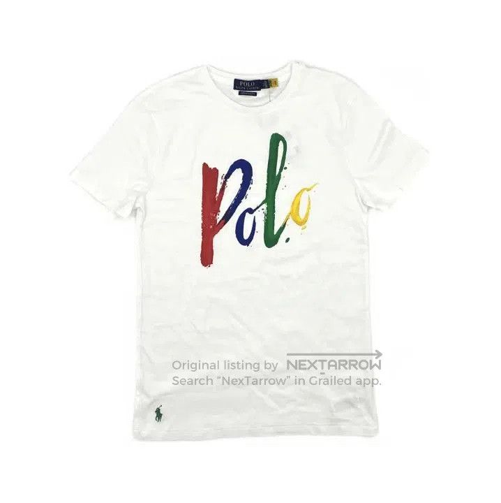 Polo Ralph Lauren Polo Ralph Lauren SS22 Chest Print Crew Neck T. Size US S / EU 44-46 / 1 - 2 Thumbnail
