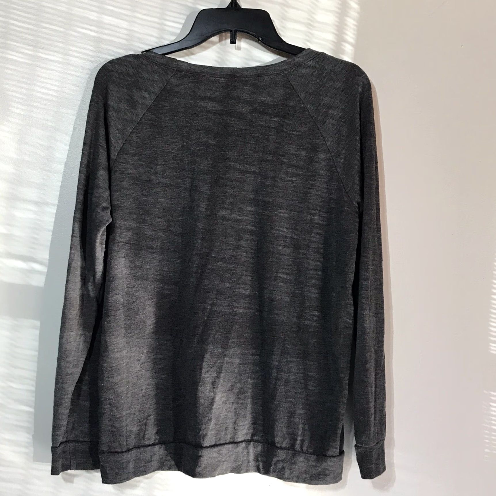 Disney Disney Mickey Mouse Gray Sequined Sweatshirt Womens Size S Casual Long Sleeve Size S / US 4 / IT 40 - 3 Thumbnail