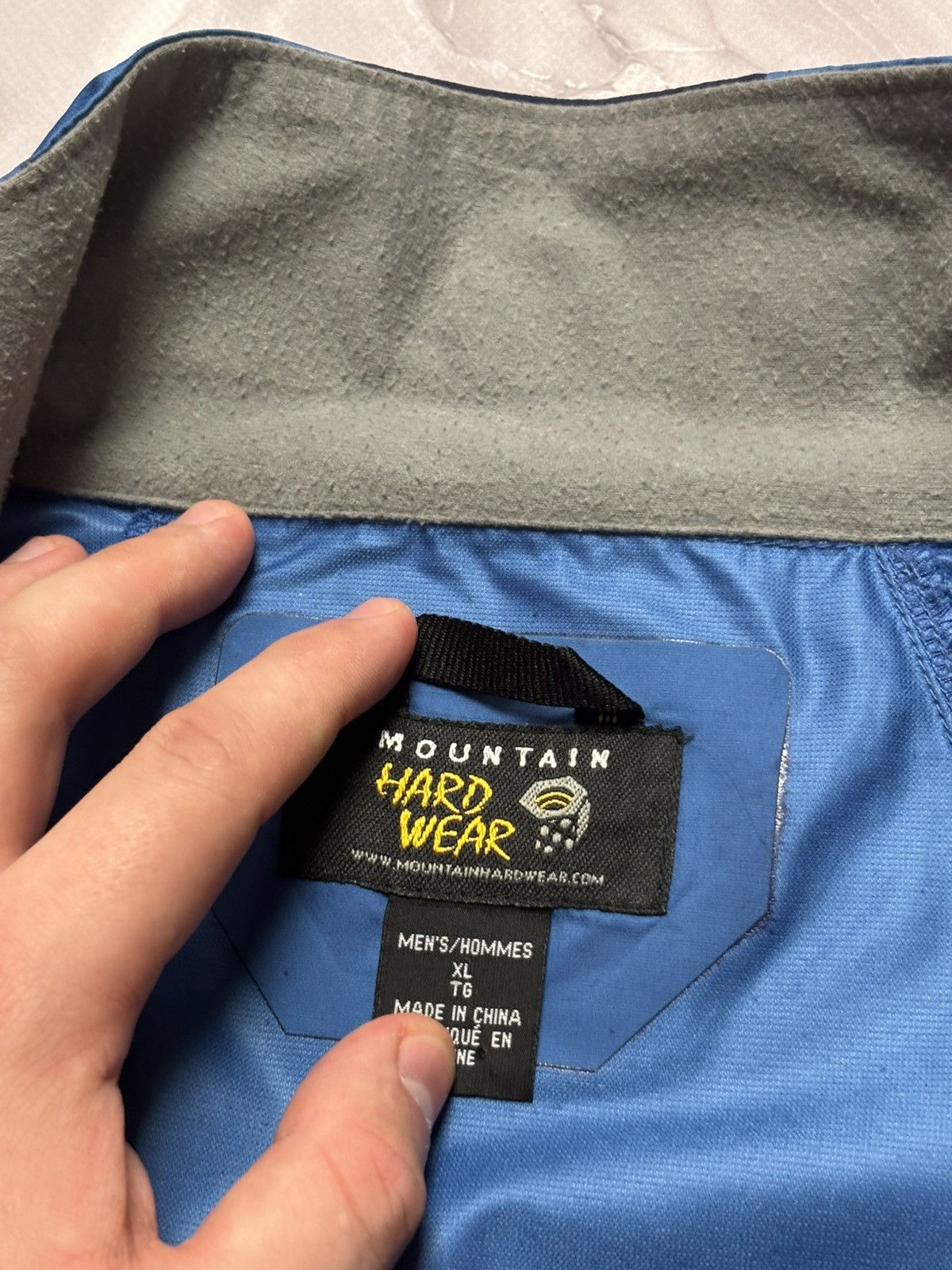 Mountain Hardwear Mountain Hardwear Windbreaker Jacket Outdoor Blue Size XL Size US XL / EU 56 / 4 - 15 Thumbnail