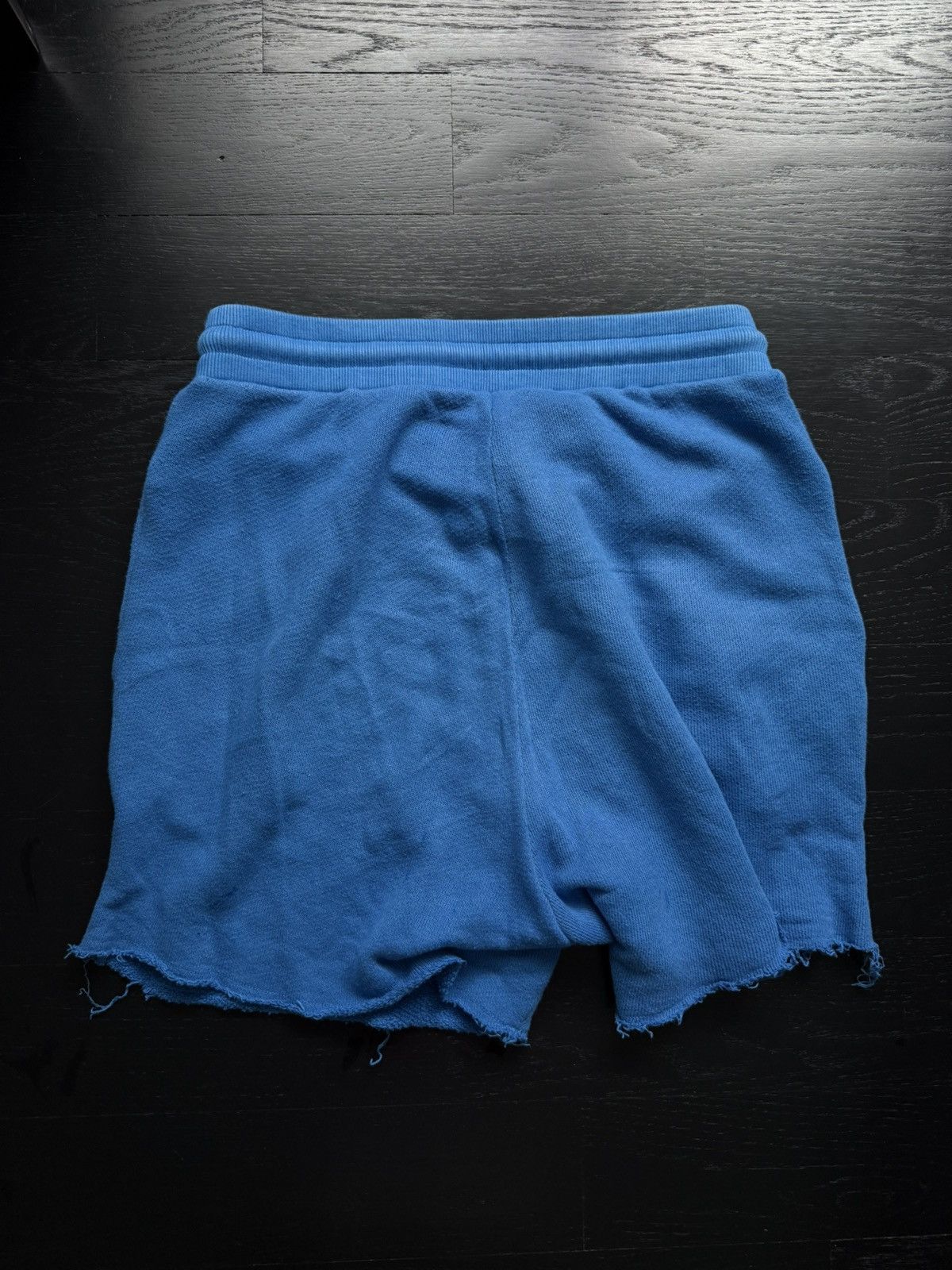 The Elder Statesman The Elder Statesman Blue Cotton Shorts Size US 30 / EU 46 - 4 Thumbnail