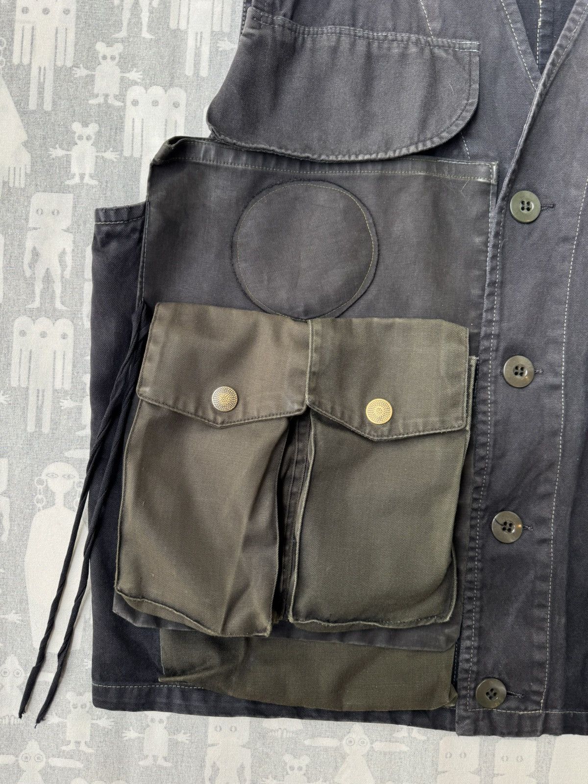 Maison Margiela Maison Martin Margiela SS01 Artisanal Hunting Cargo Vest Size US L / EU 52-54 / 3 - 4 Thumbnail