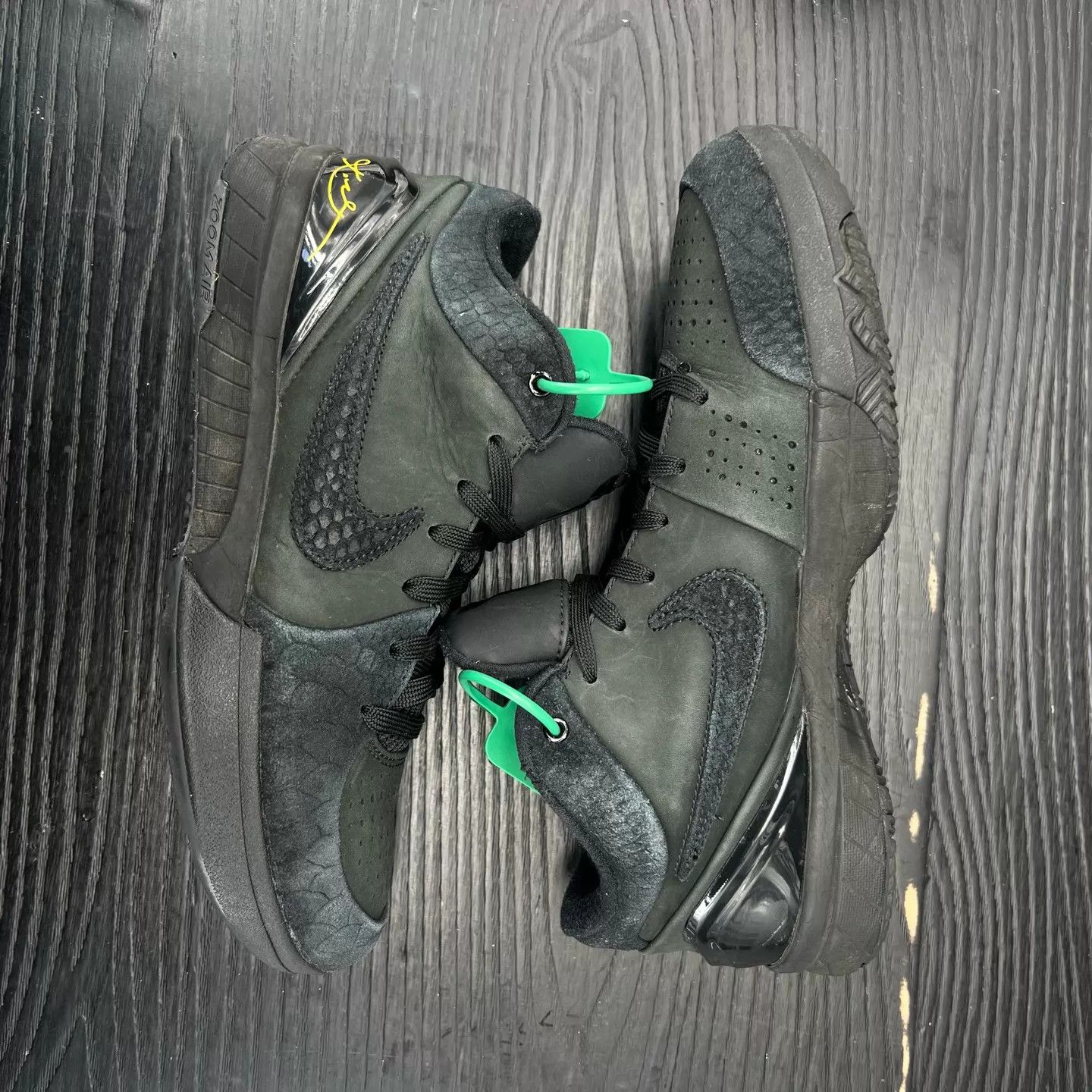 Nike Zoom Kobe 4 Black Mamba 40.5 Size US 7.5 / EU 40-41 - 3 Thumbnail