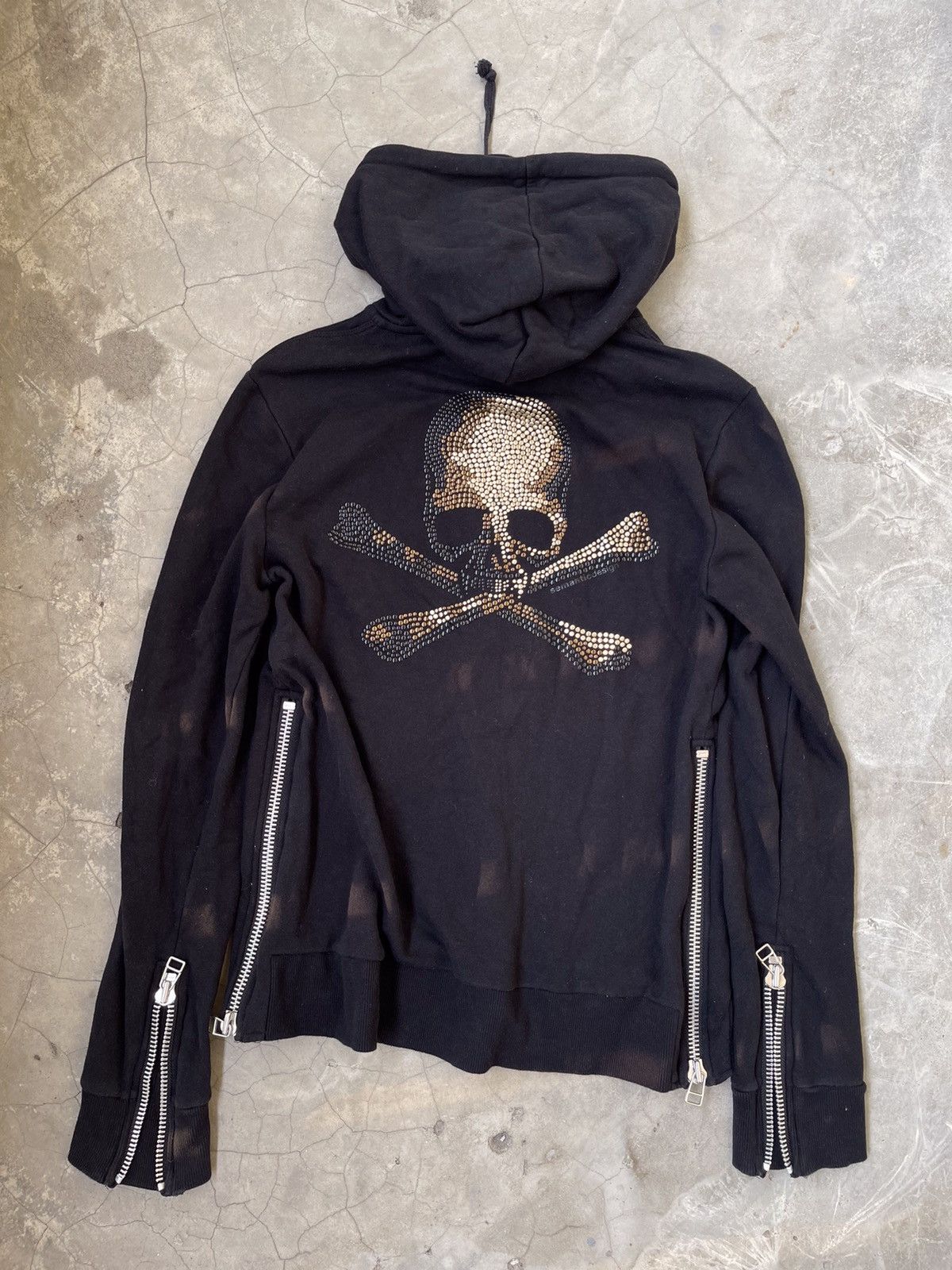 ROEN skulls design hoodie vest トップス - トップス
