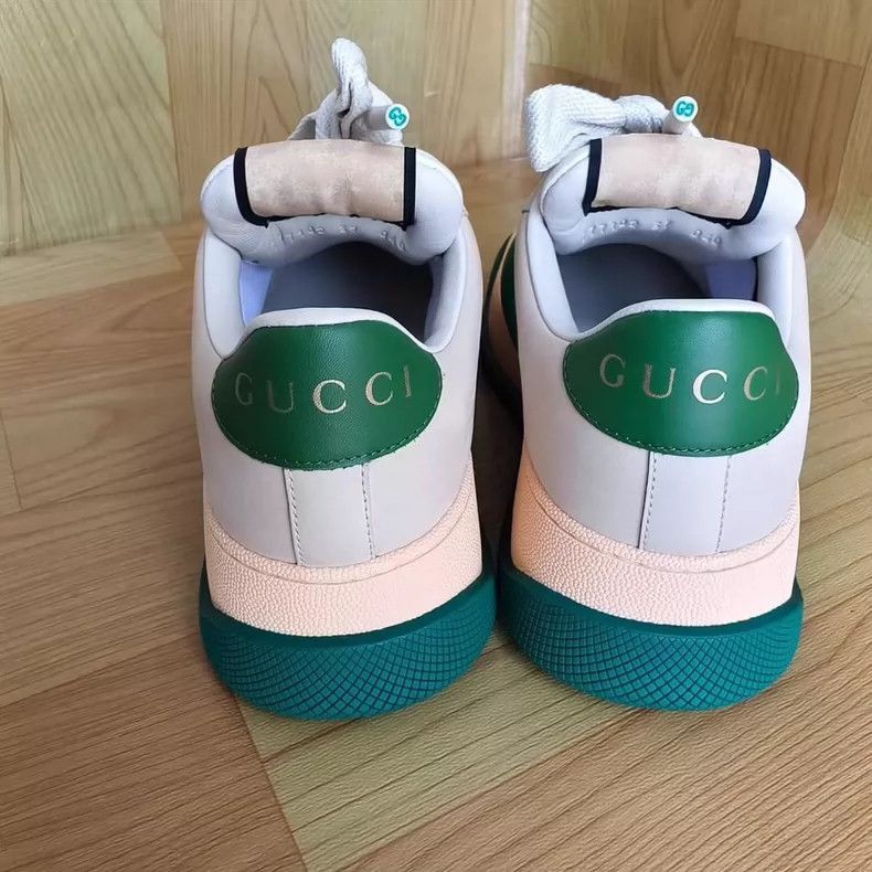 Gucci gucci screener low-top sneakers in beige-2507 Size US 7.5 / EU 40-41 - 3 Thumbnail