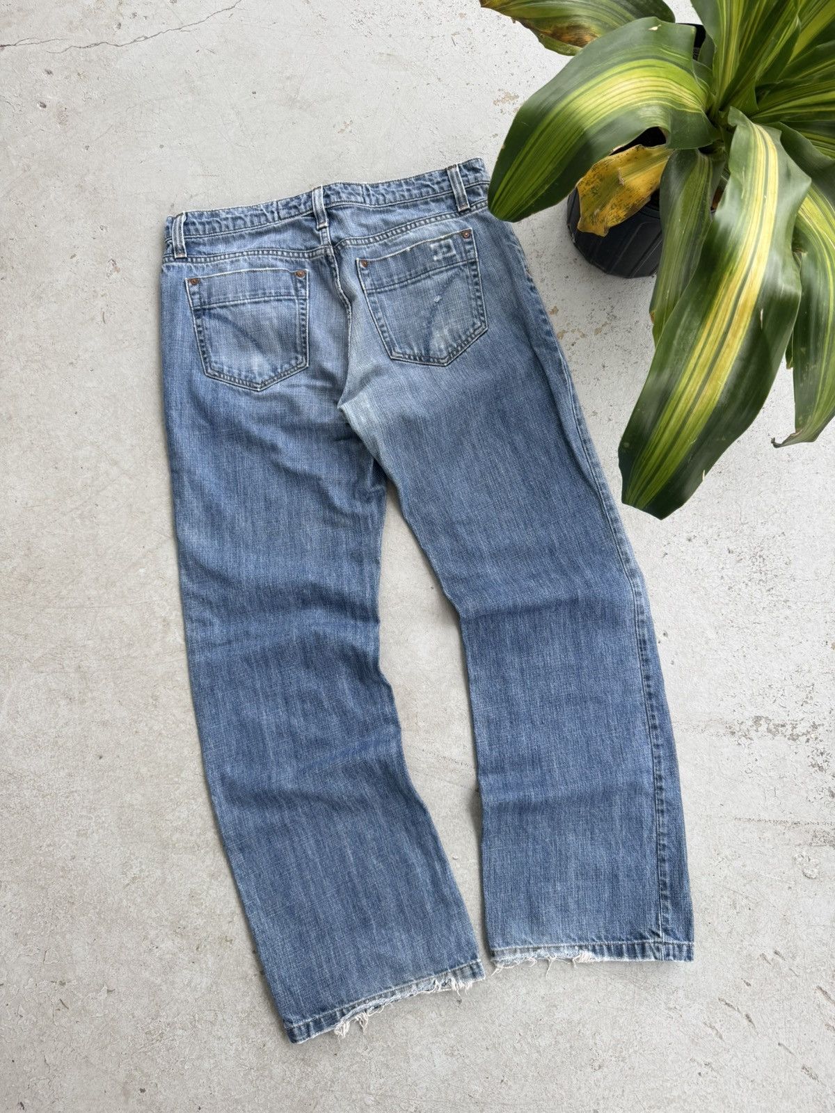 Joe's × Vintage Vintage Joe’s Faded Baggy Essential Denim Jeans Size US 36 / EU 52 - 2 Thumbnail