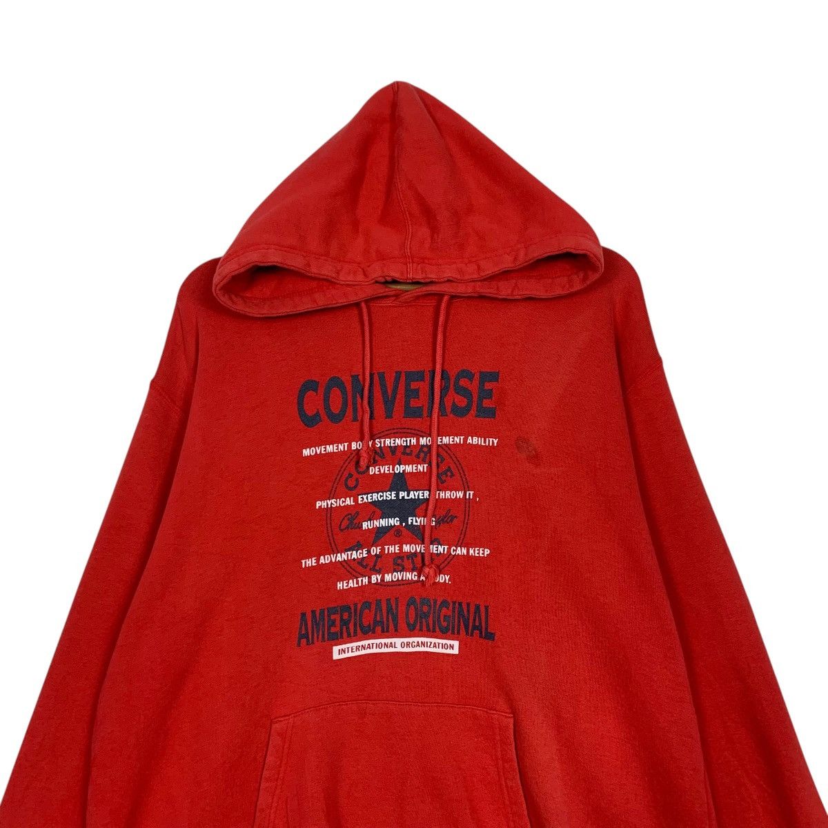 Converse Converse American Original Red Hoodie Size US L / EU 52-54 / 3 - 2 Thumbnail