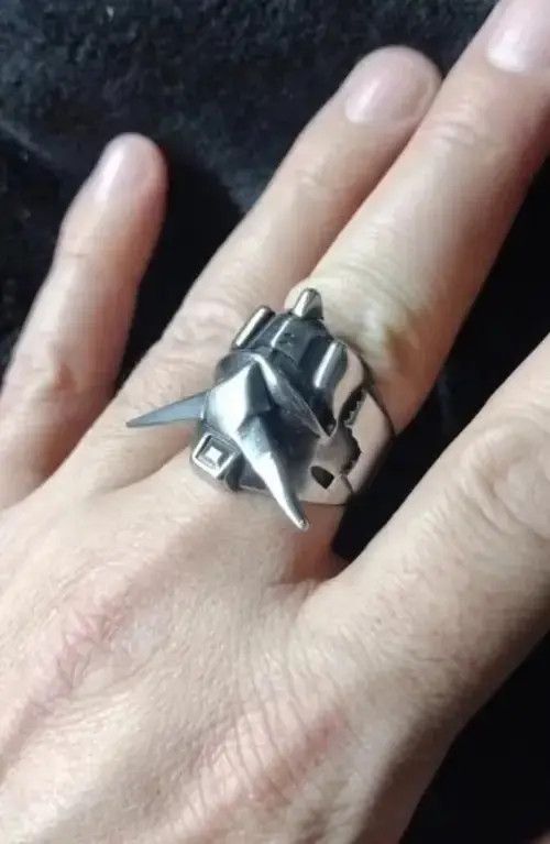 Other Robot Head Ring (Size 7-13) Size ONE SIZE - 2 Thumbnail