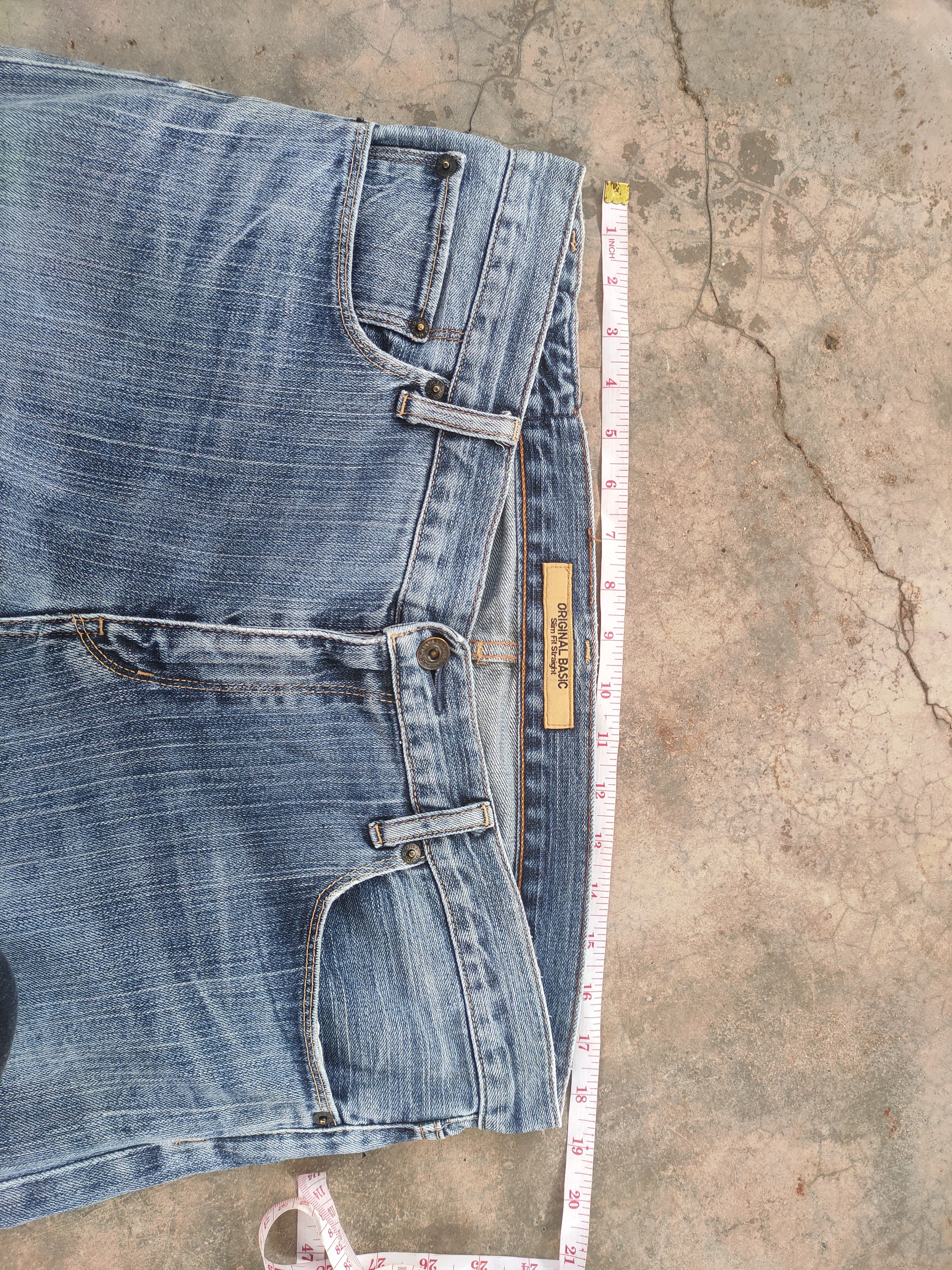 Japanese Brand × Jean × Vintage W36 VINTAGE JAPAN S-001 FADED DISTRESSED DENIM JEAN PANTS Size US 36 / EU 52 - 5 Thumbnail