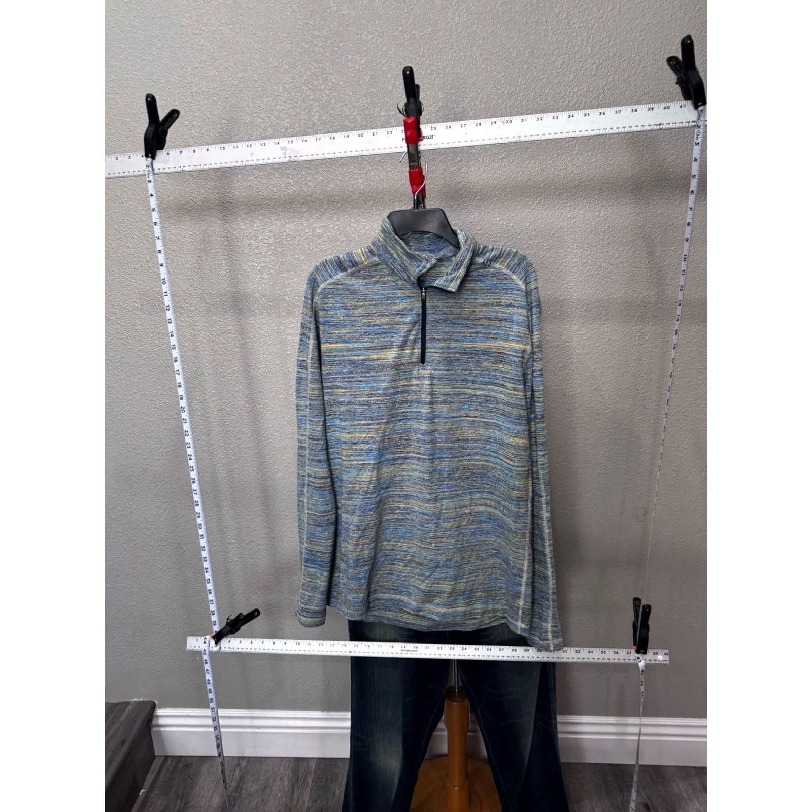 Lululemon Lululemon Colorful Stripe Long Sleeve Zip Shirt XL Mens Size US XL / EU 56 / 4 - 3 Thumbnail