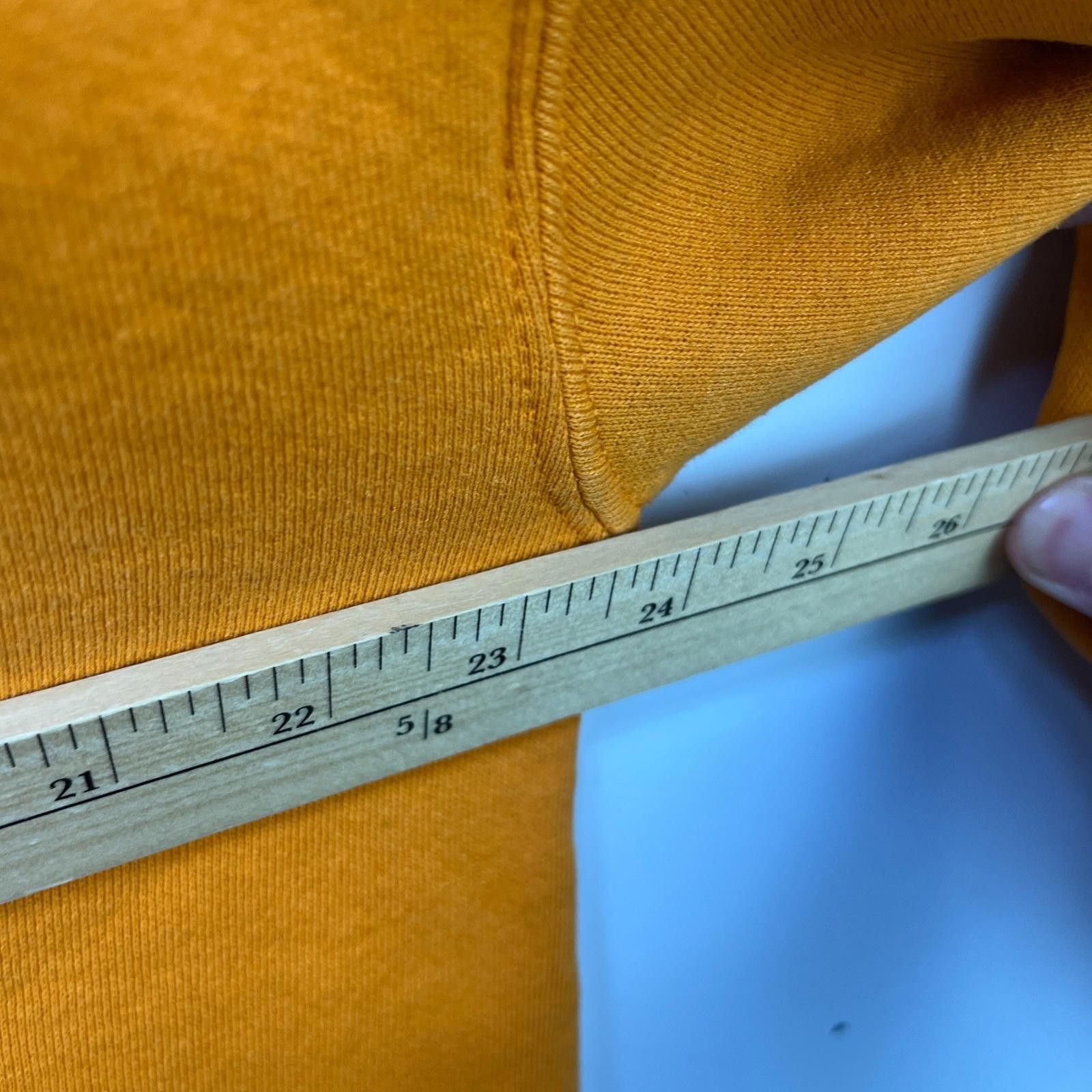 Russell Athletic Vintage Russell Athletic Blank Orange Hoodie XL Y2K Size US XL / EU 56 / 4 - 6 Thumbnail