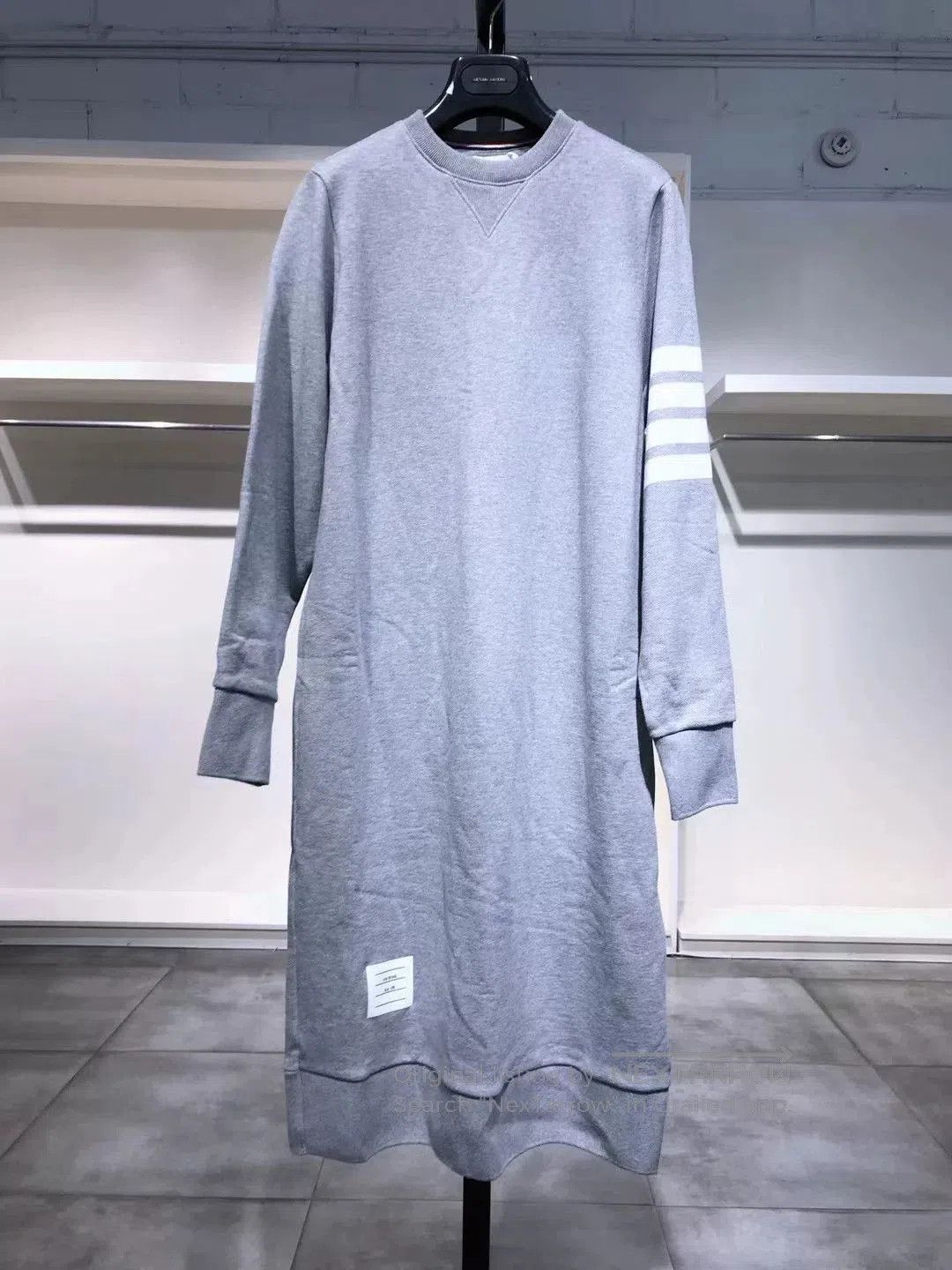Thom Browne thom browne grey sweatshirt dress. Size US M / EU 48-50 / 2 - 2 Thumbnail