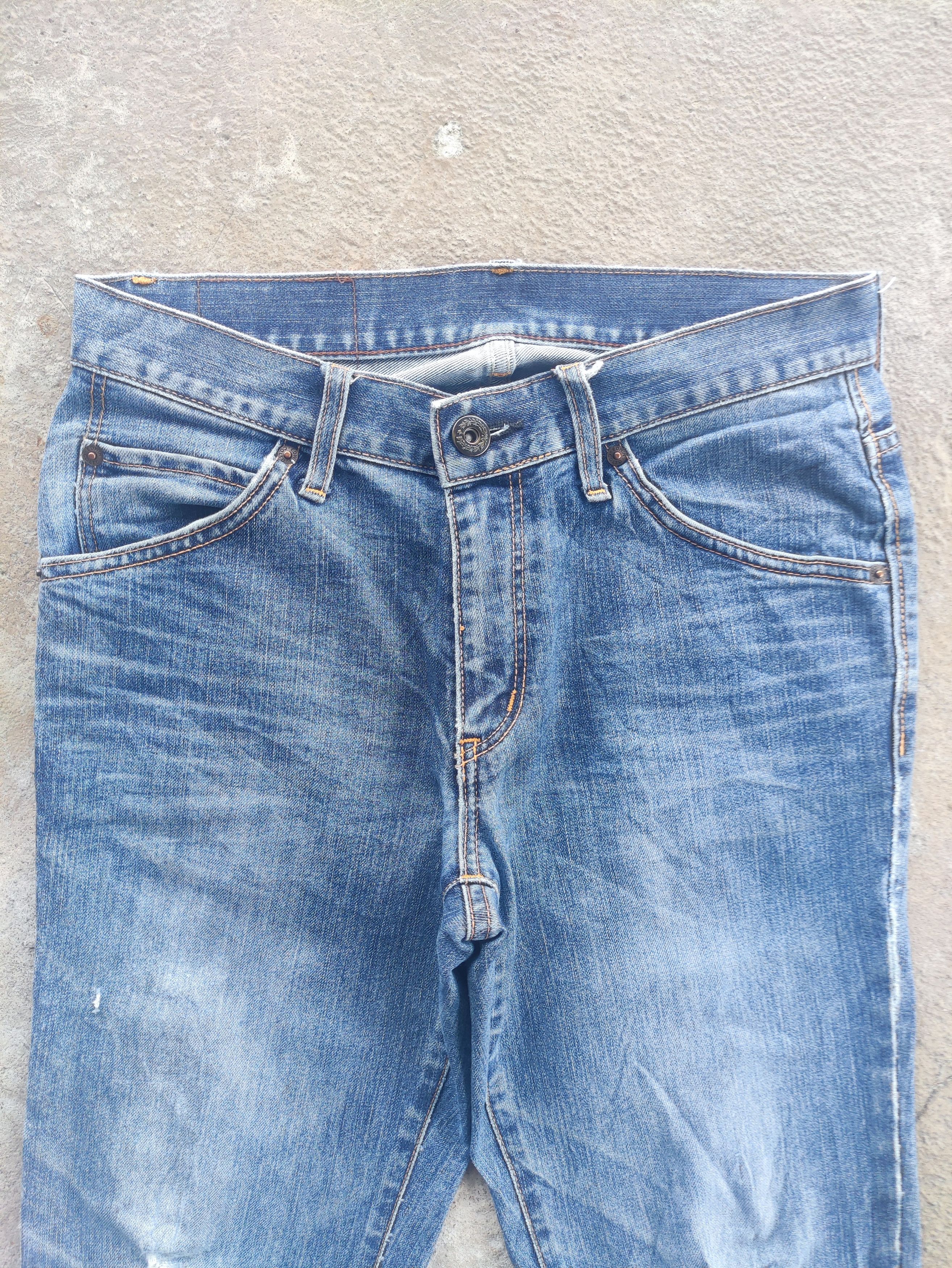Edwin Vintage Edwin Distress Faded Denim Jean Size US 30 / EU 46 - 3 Thumbnail