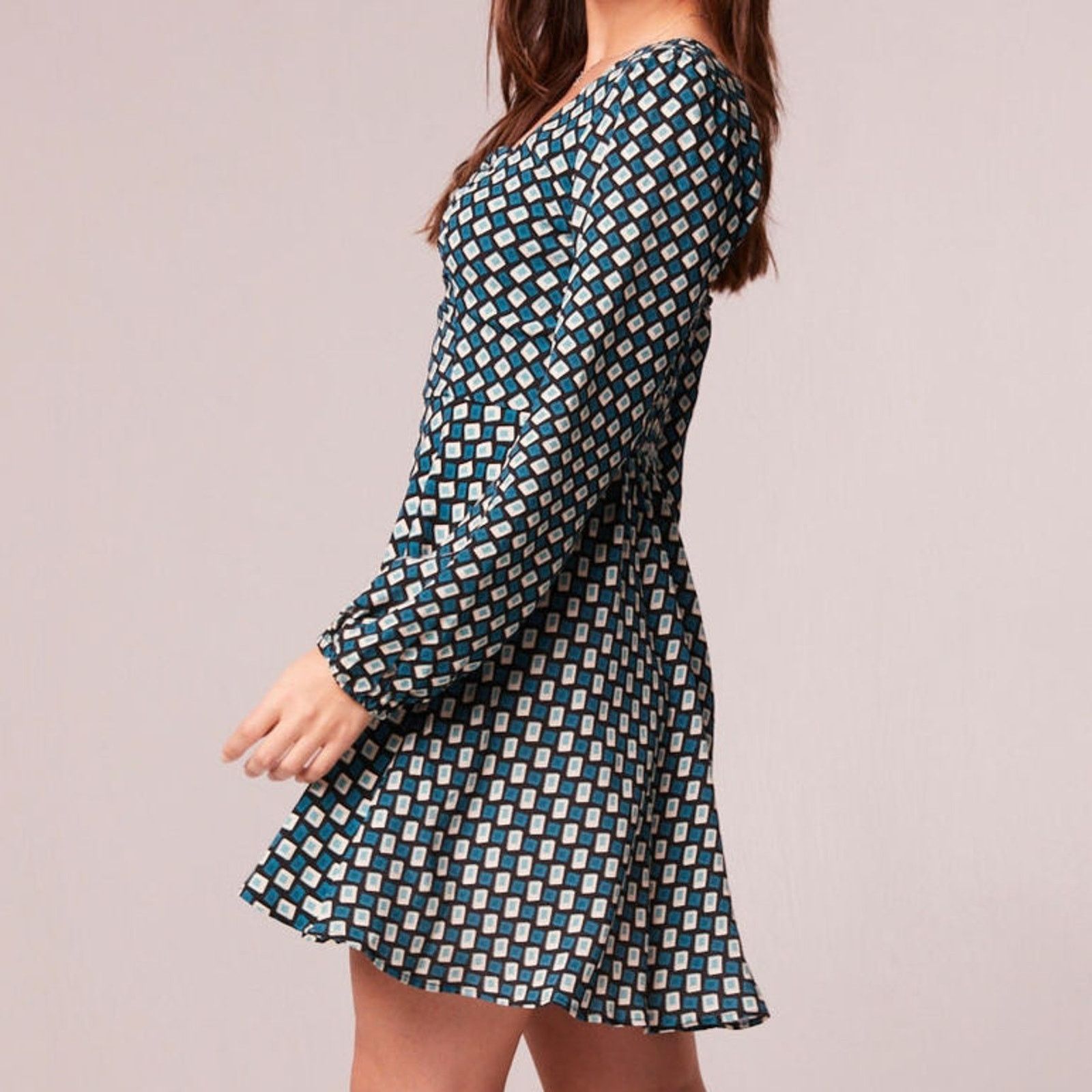NWT Band of the Free Genevieve Diamond Mini Dress Sz. M