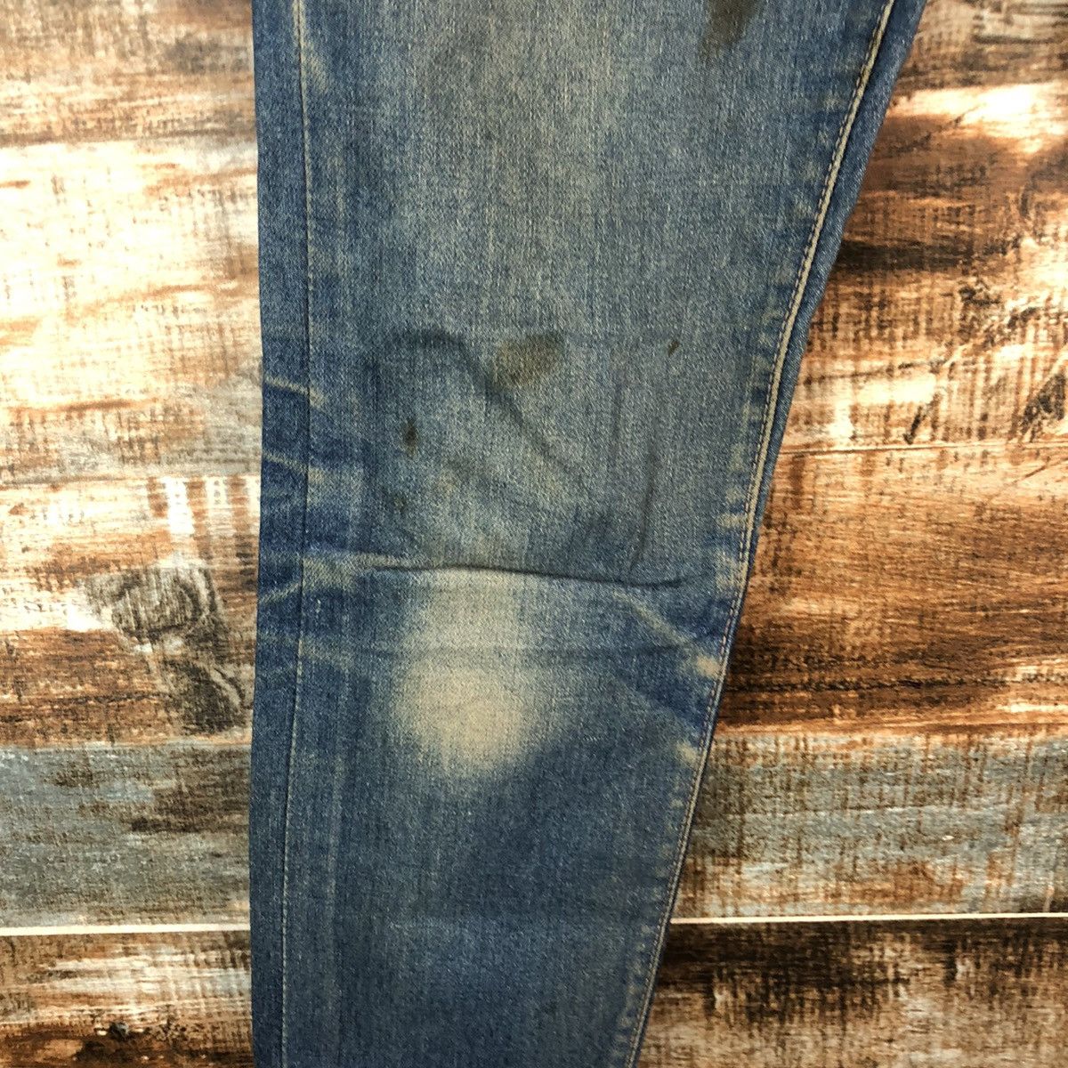Big John DL Big John vintage Blue Denim Pants #C621 Size US 28 / EU 44 - 8 Thumbnail