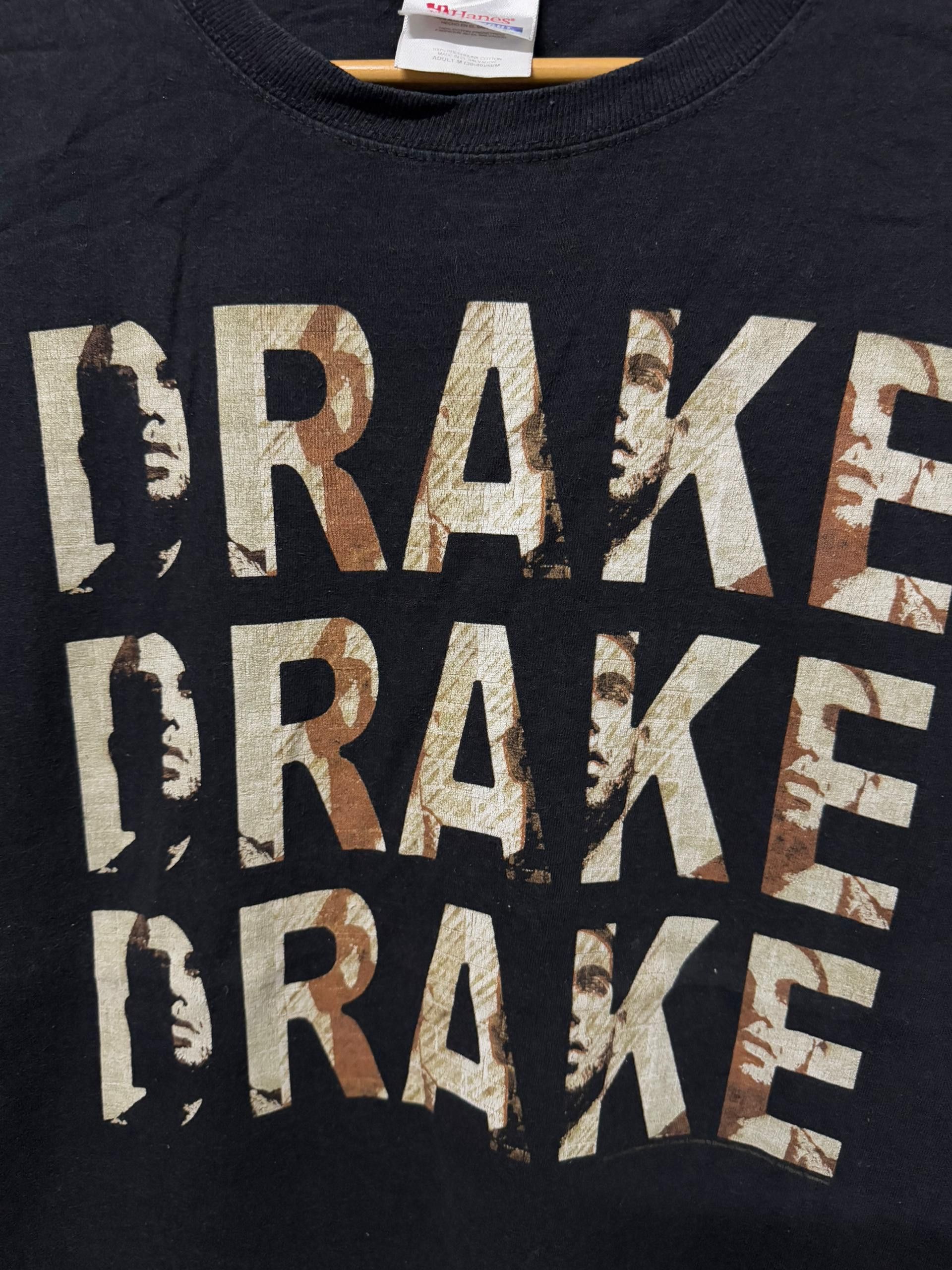 Drake × Rap Tees × Vintage Vintage y2k drake tshirt Size US M / EU 48-50 / 2 - 3 Thumbnail