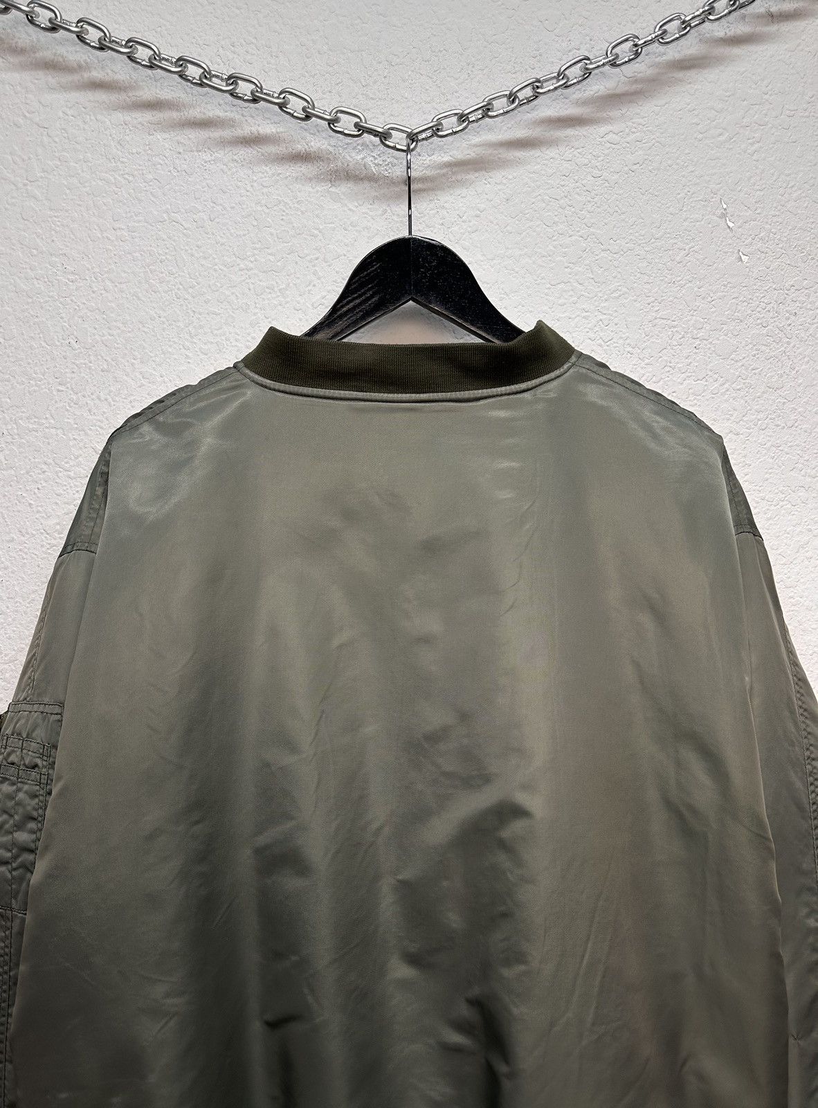 If Six Was Nine Wokr MA-1 bomber jacket LGB oversize vintage y2k TORNADO GOA Size US XXL / EU 58 / 5 - 11 Thumbnail