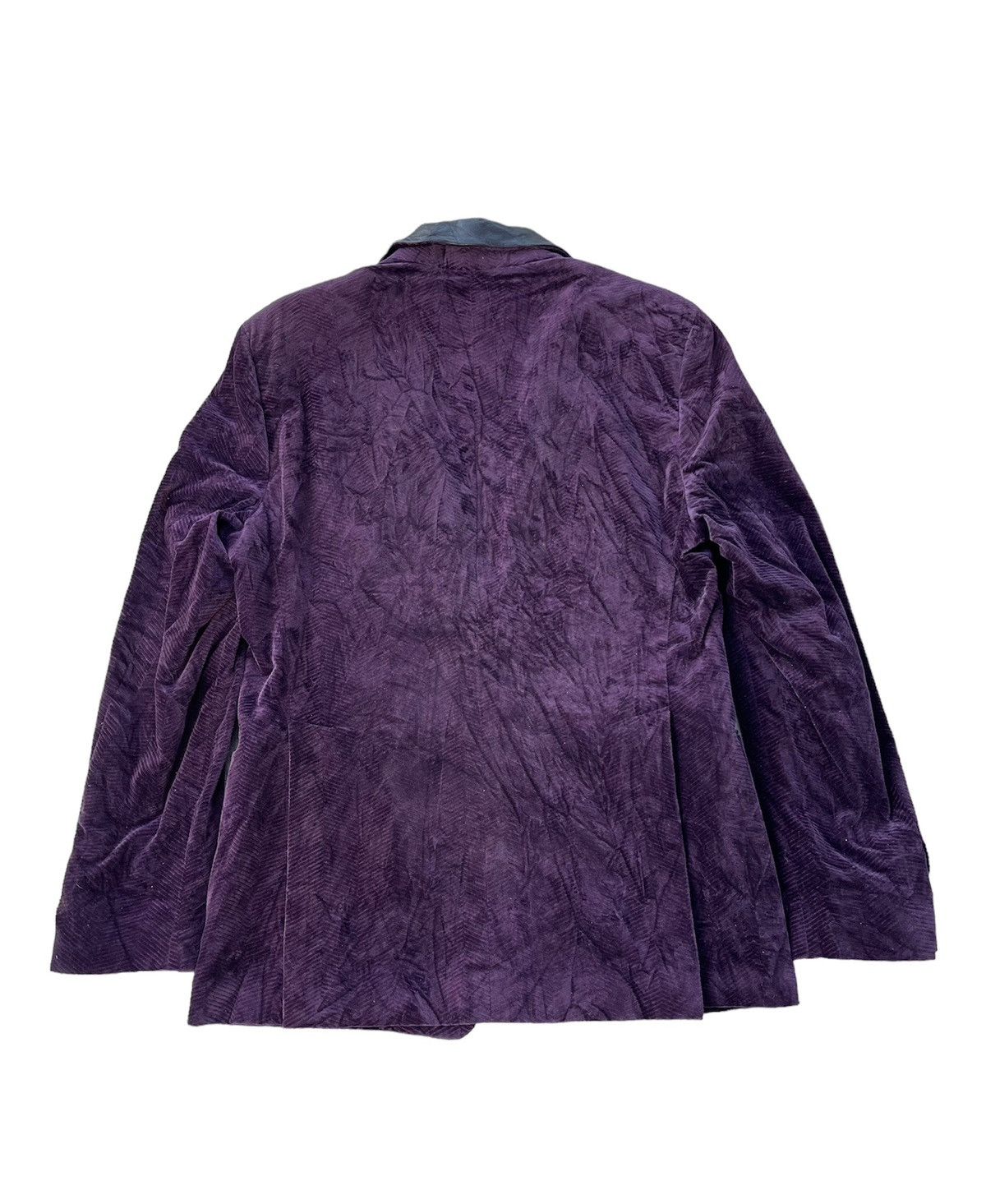 Emporio Armani EMPORIO ARMANI VELVET SUIT JACKET Size US S / EU 44-46 / 1 - 2 Thumbnail