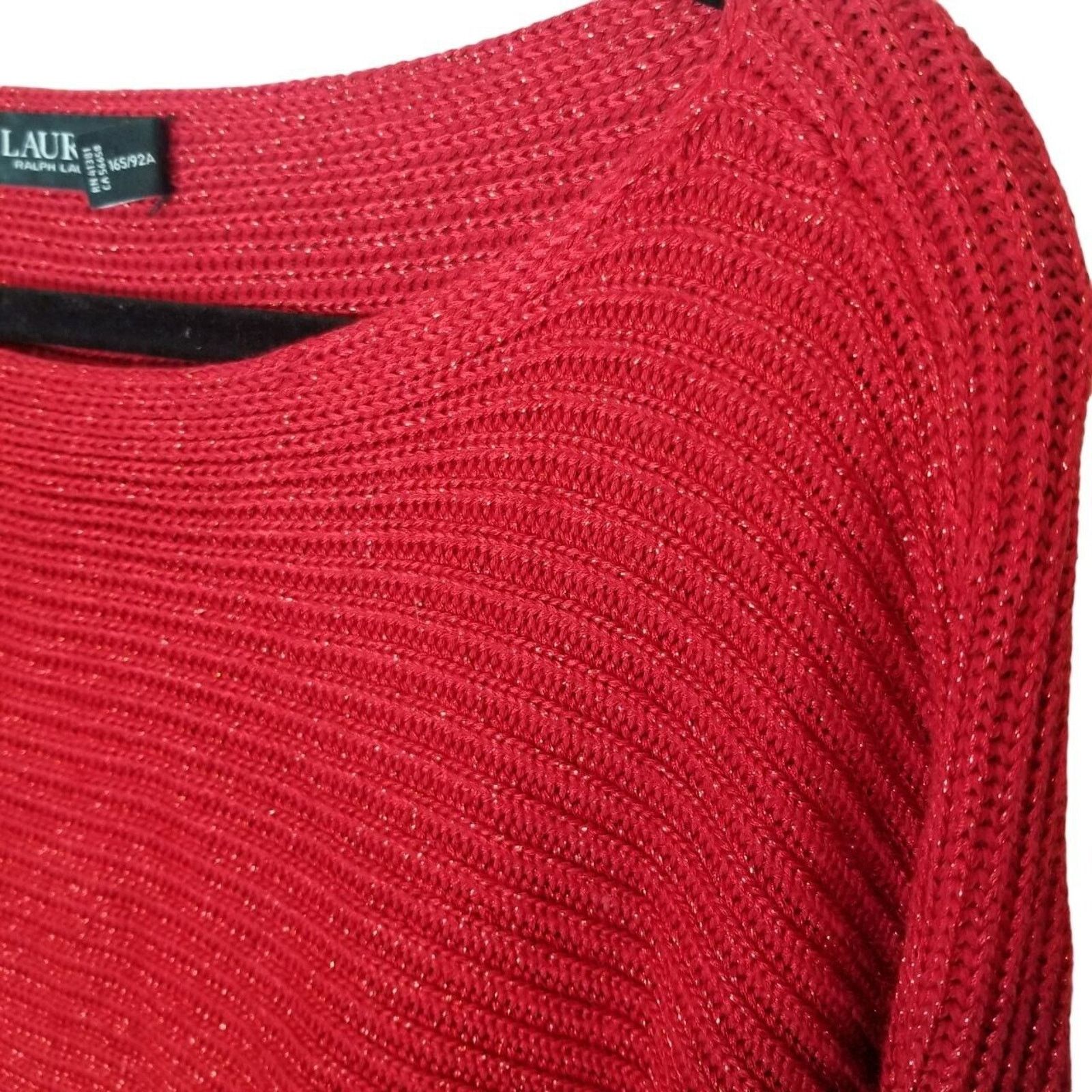 Lauren Ralph Lauren Lauren Ralph Lauren Womens Knit Sweater Sz M Classic Preppy Size M / US 6-8 / IT 42-44 - 5 Thumbnail
