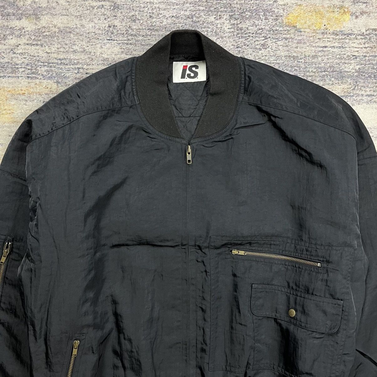 Issey Miyake Vintage 90s Issey Miyake bomber jacket Size US L / EU 52-54 / 3 - 3 Thumbnail