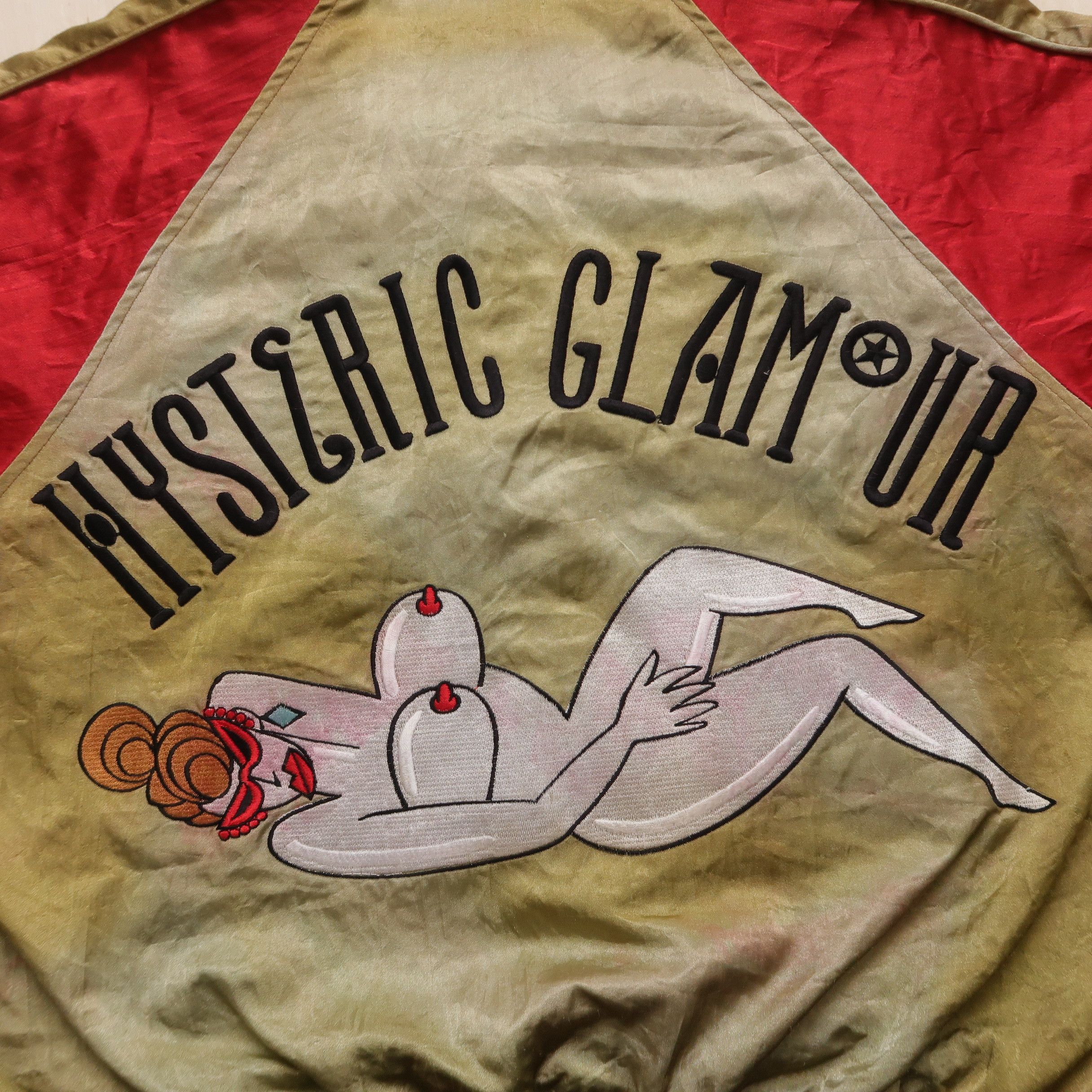 Hysteric Glamour 1989s Hysteric Glamour Nobu Sukajan Faded Jacket Naked Girl Size US L / EU 52-54 / 3 - 15 Thumbnail