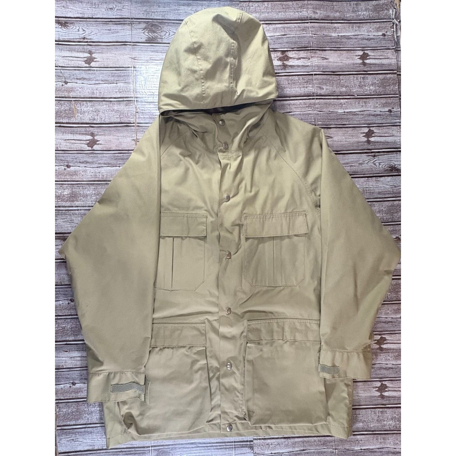 Orvis Orvis Cotton Gore-Tex hooded Hunting Fishing Field Jacket si Size US L / EU 52-54 / 3 - 1 Thumbnail