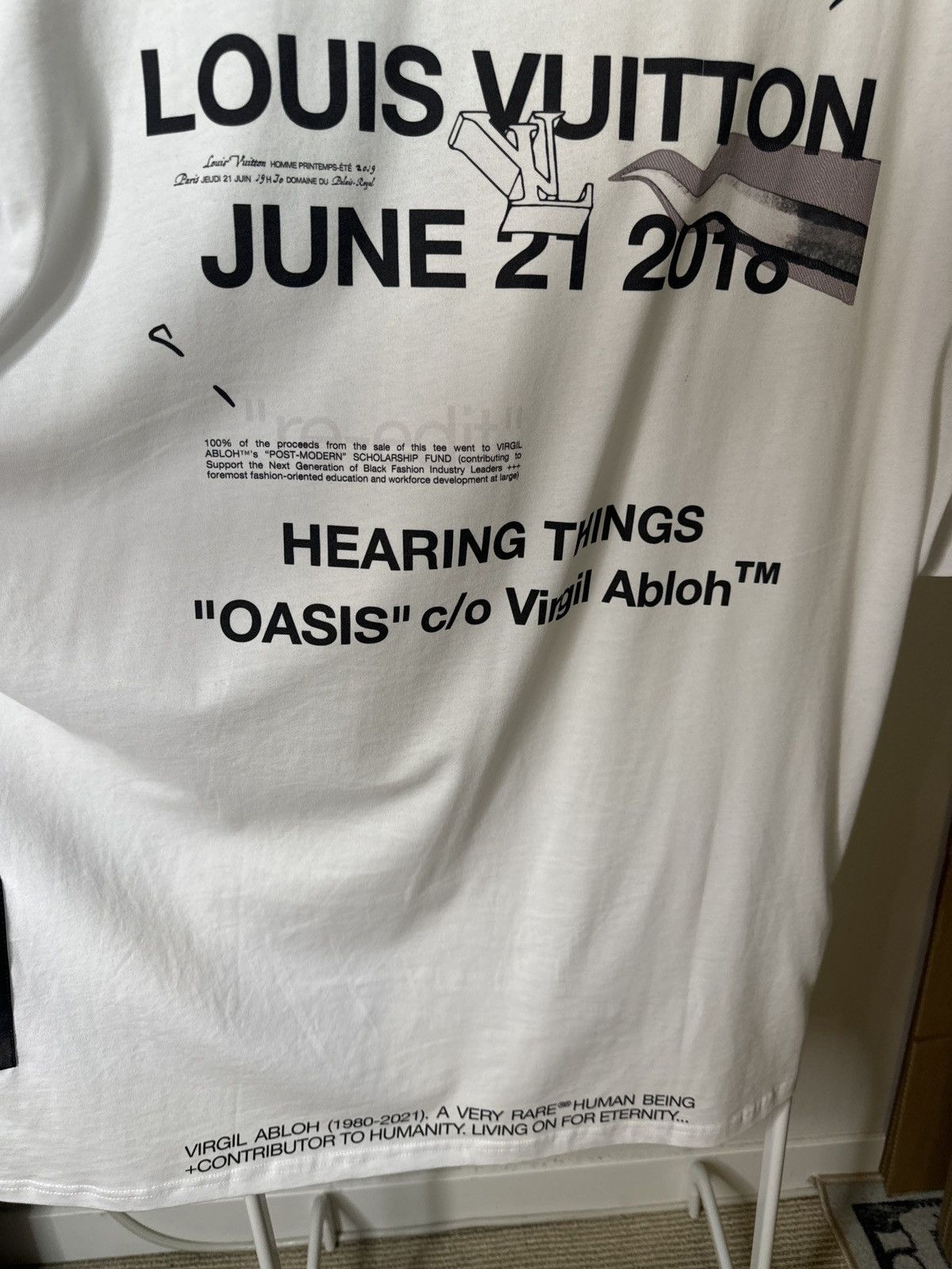 Other Very Rare “Virgil Off-White” Memorial Tee Size US XXL / EU 58 / 5 - 2 Thumbnail