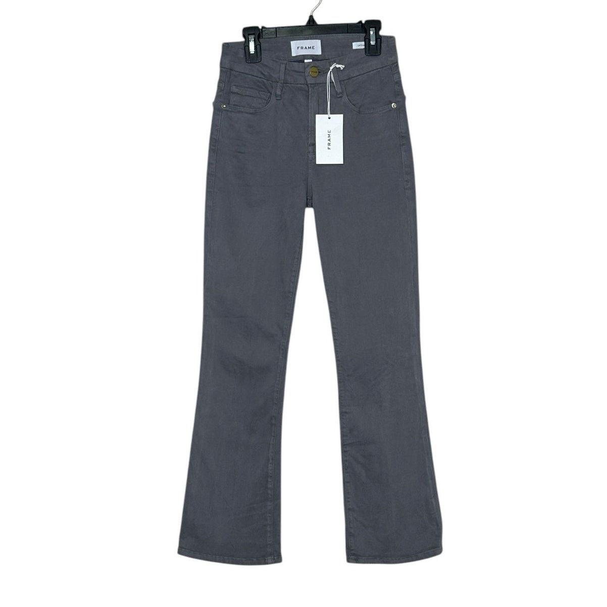 Frame Frame Le Crop Mini Boot smoke gray jeans size 24 - 00 Size 24" / US 00 / IT 34 - 9 Thumbnail