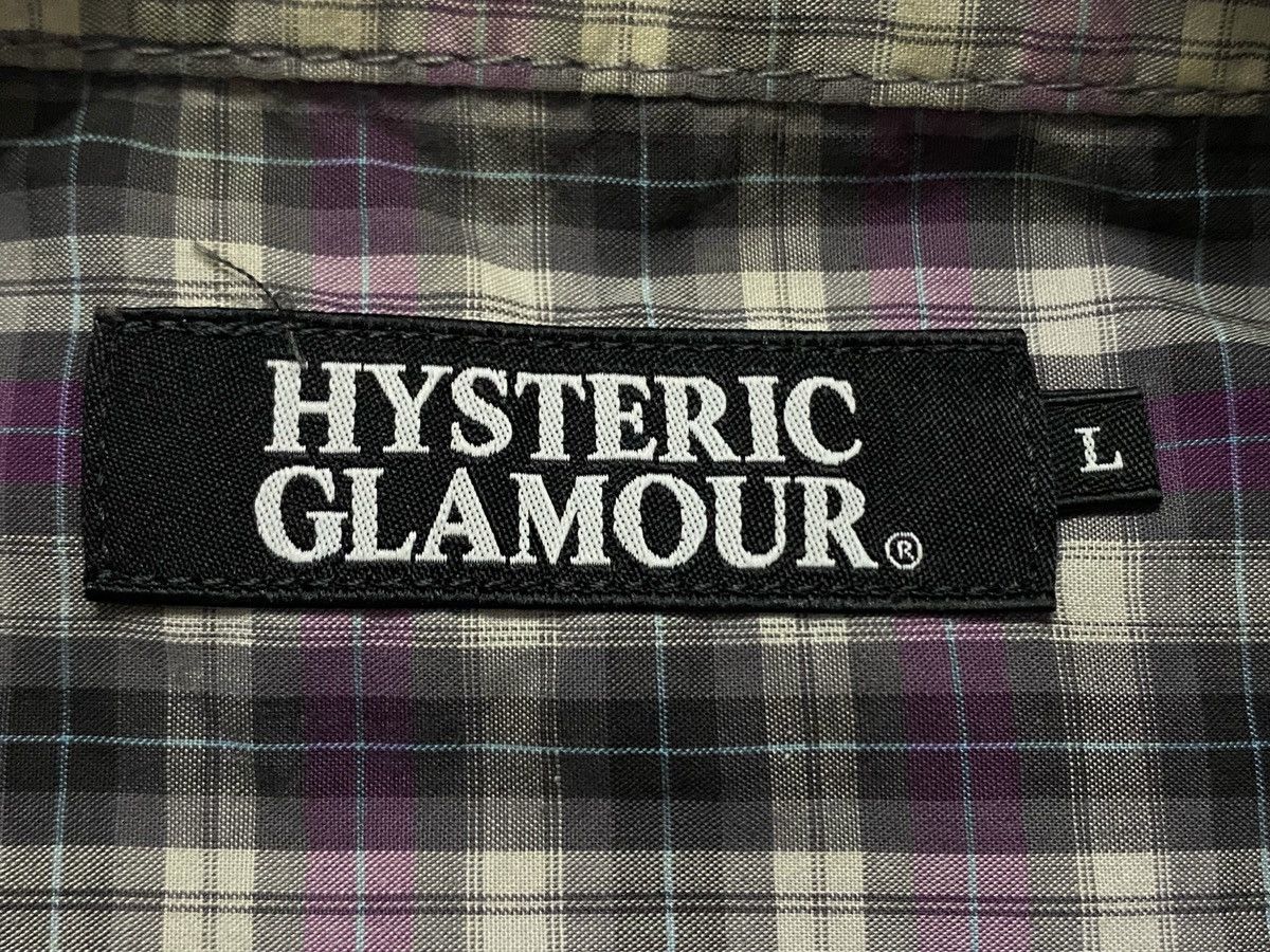 Hysteric Glamour Hysteric Glamour Checkered Pattern Button Ups Short Sleeve Size US M / EU 48-50 / 2 - 10 Thumbnail
