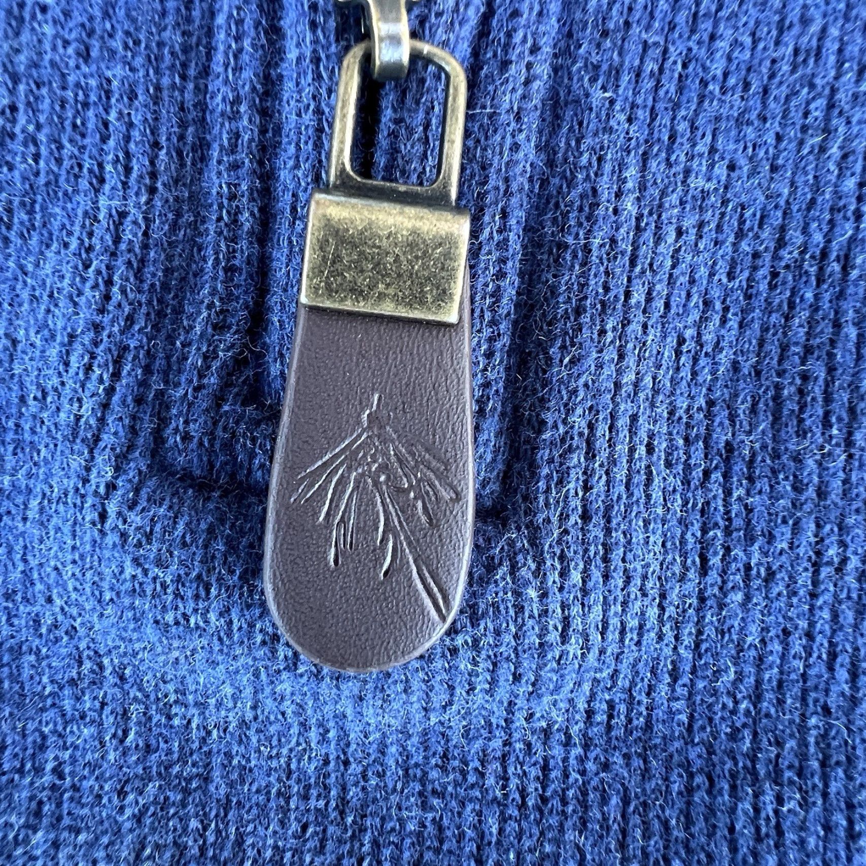 Orvis VINTAGE Orvis Sweater Pullover Long Sleeve Casual Men Size Large Blue Cotton Knit Logo 1/4 Zip Winter Fall Spring Size US L / EU 52-54 / 3 - 2 Thumbnail
